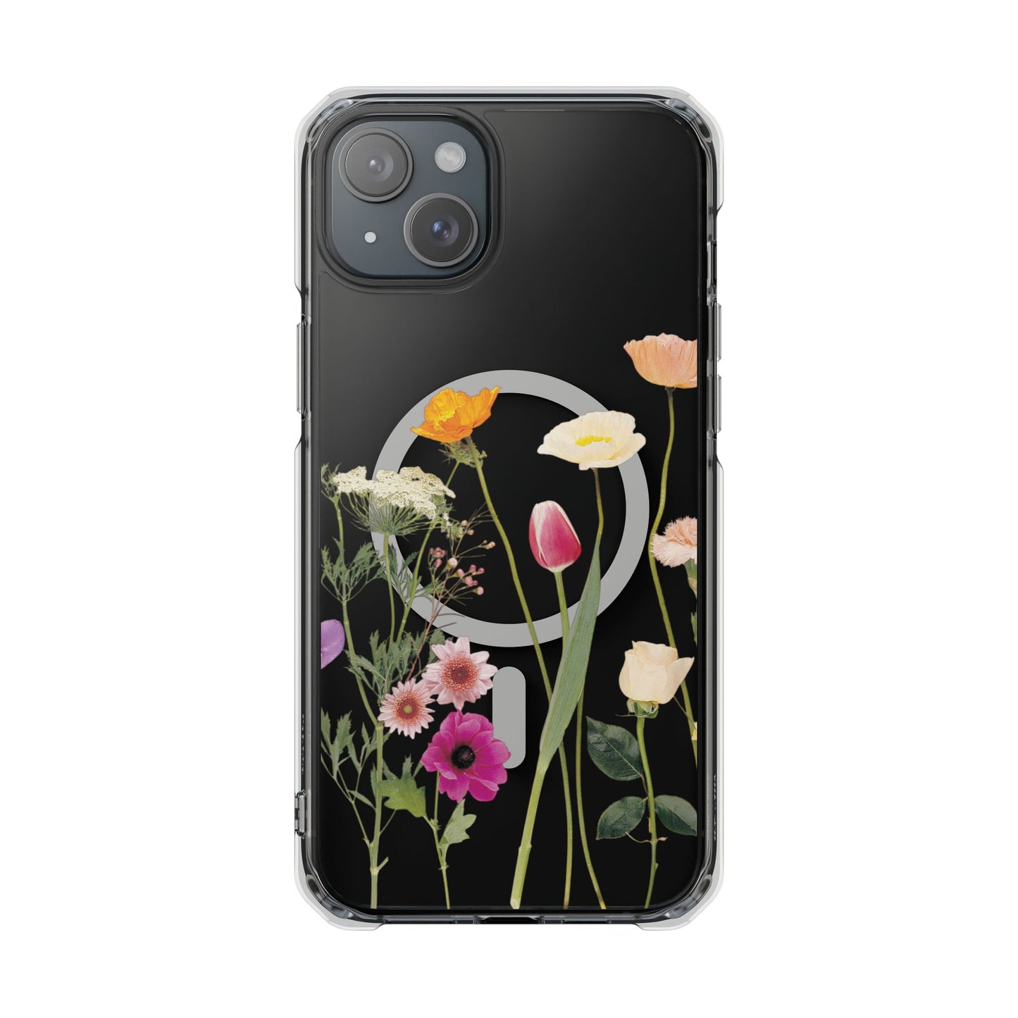 Magnetic Clear iPhone Case - Impact Protection for Nature Lovers