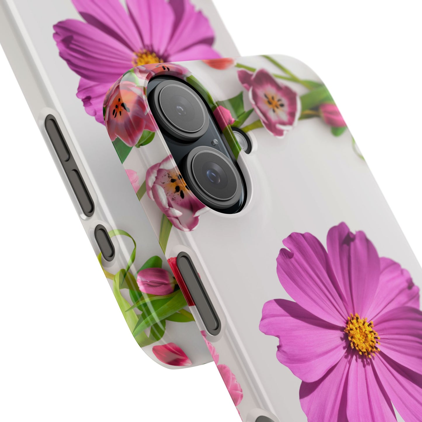 Snap Case- Elegant Flower Design