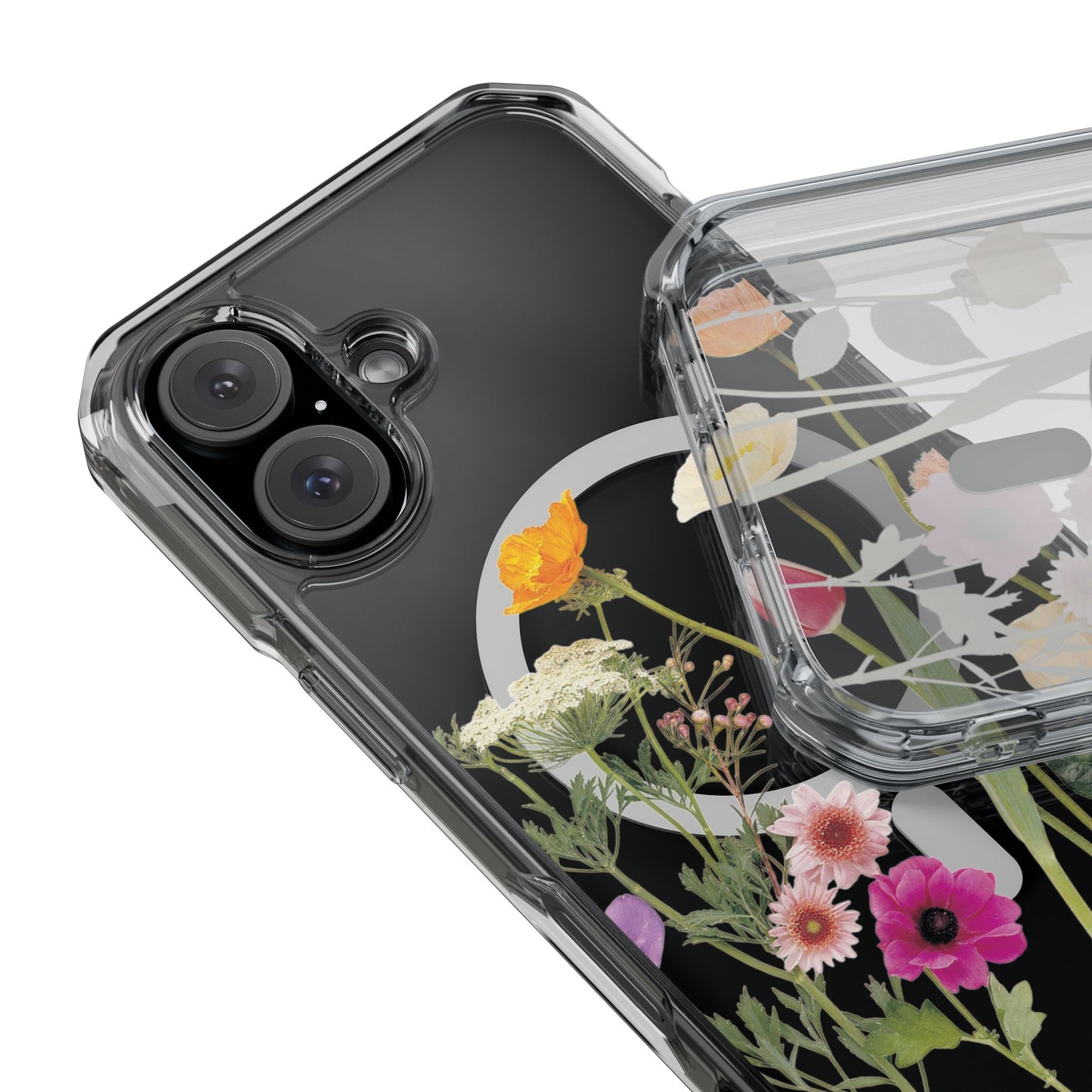 Magnetic Clear iPhone Case - Impact Protection for Nature Lovers