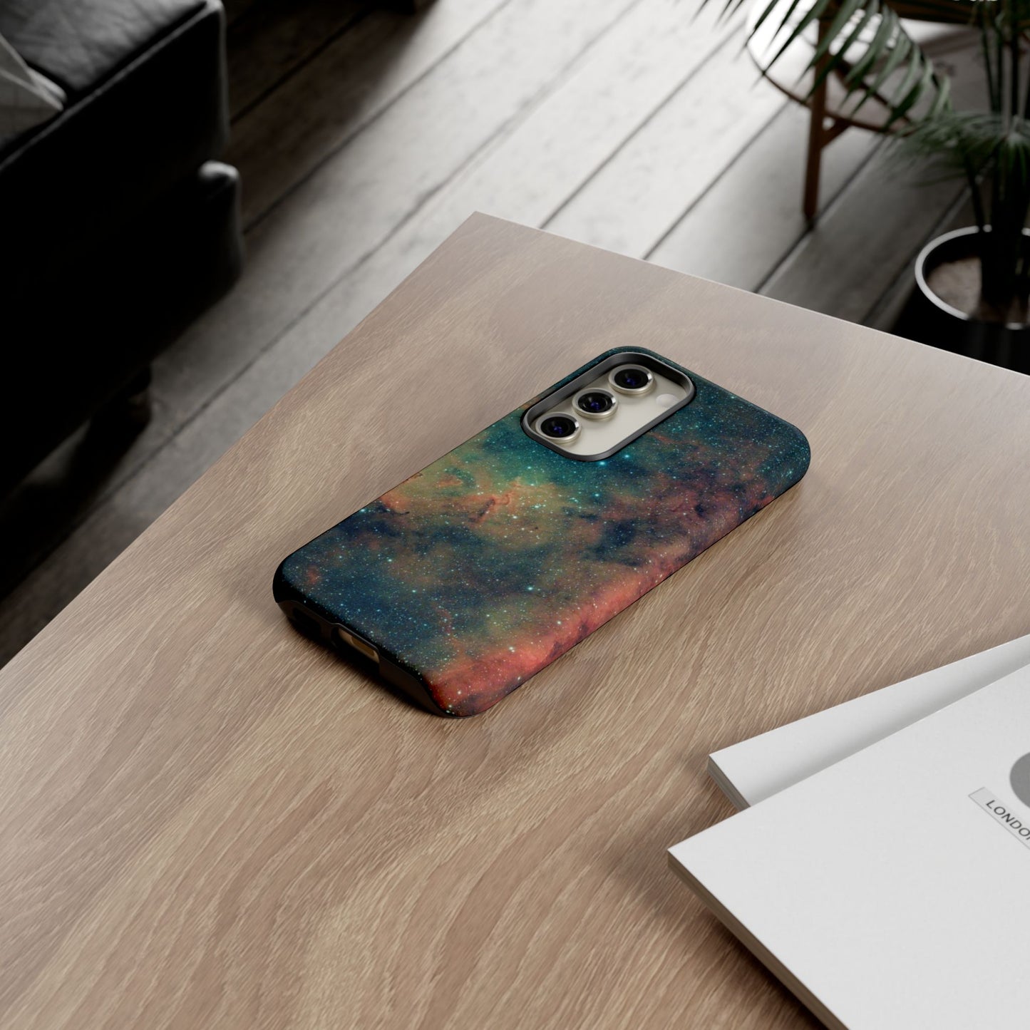 Tough Phone Case - Cosmic Nebula Design