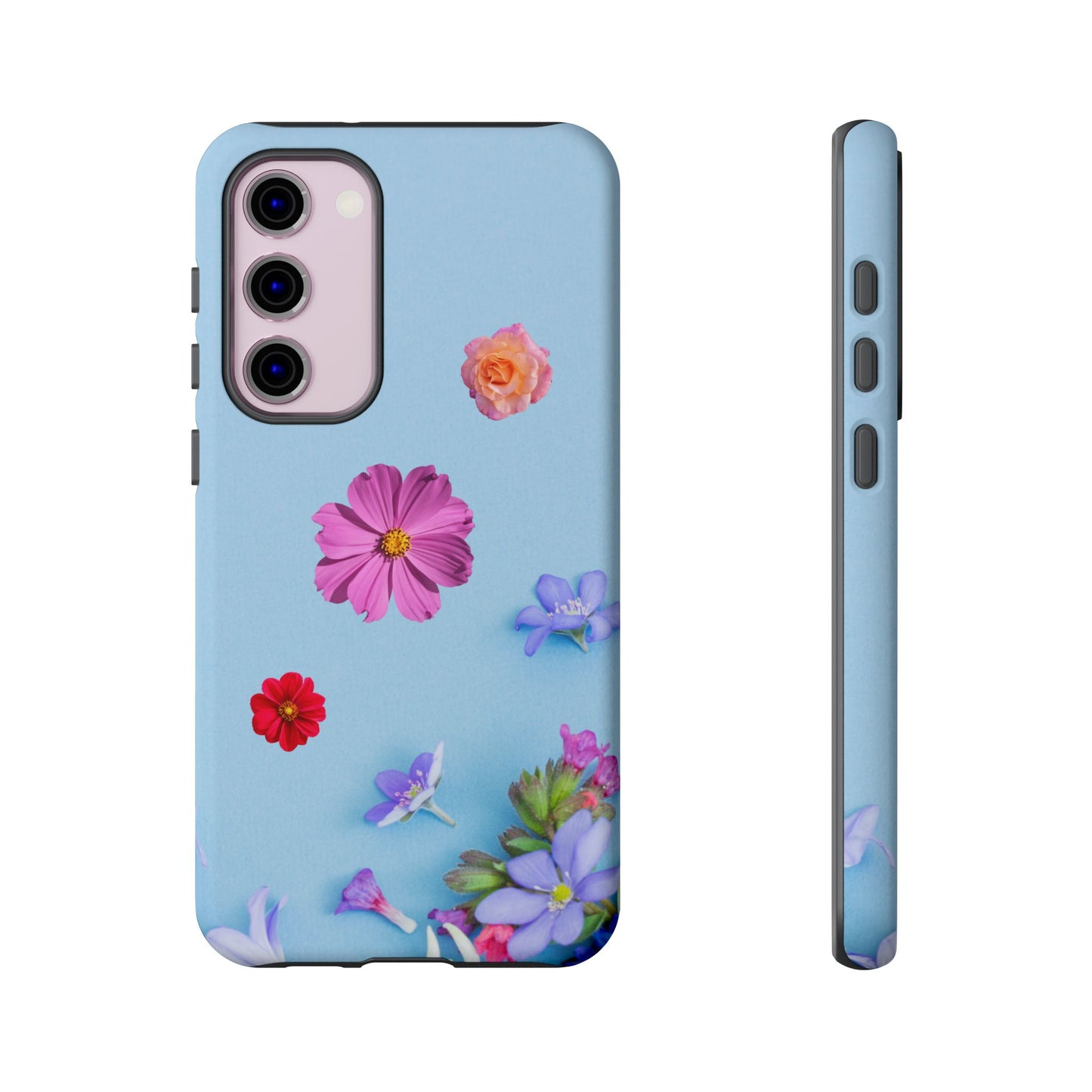 Tough Phone Case - Colorful Flower Design for Spring & Summer