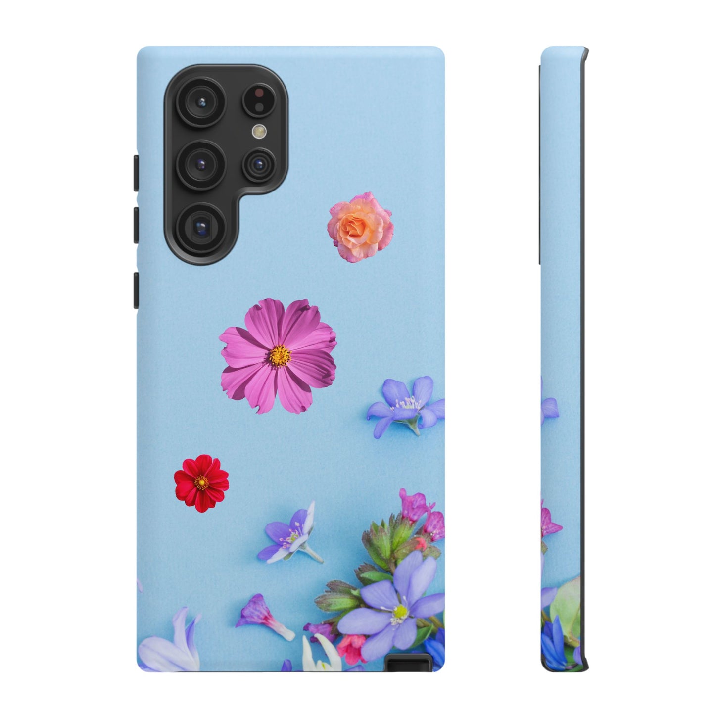 Tough Phone Case - Colorful Flower Design for Spring & Summer