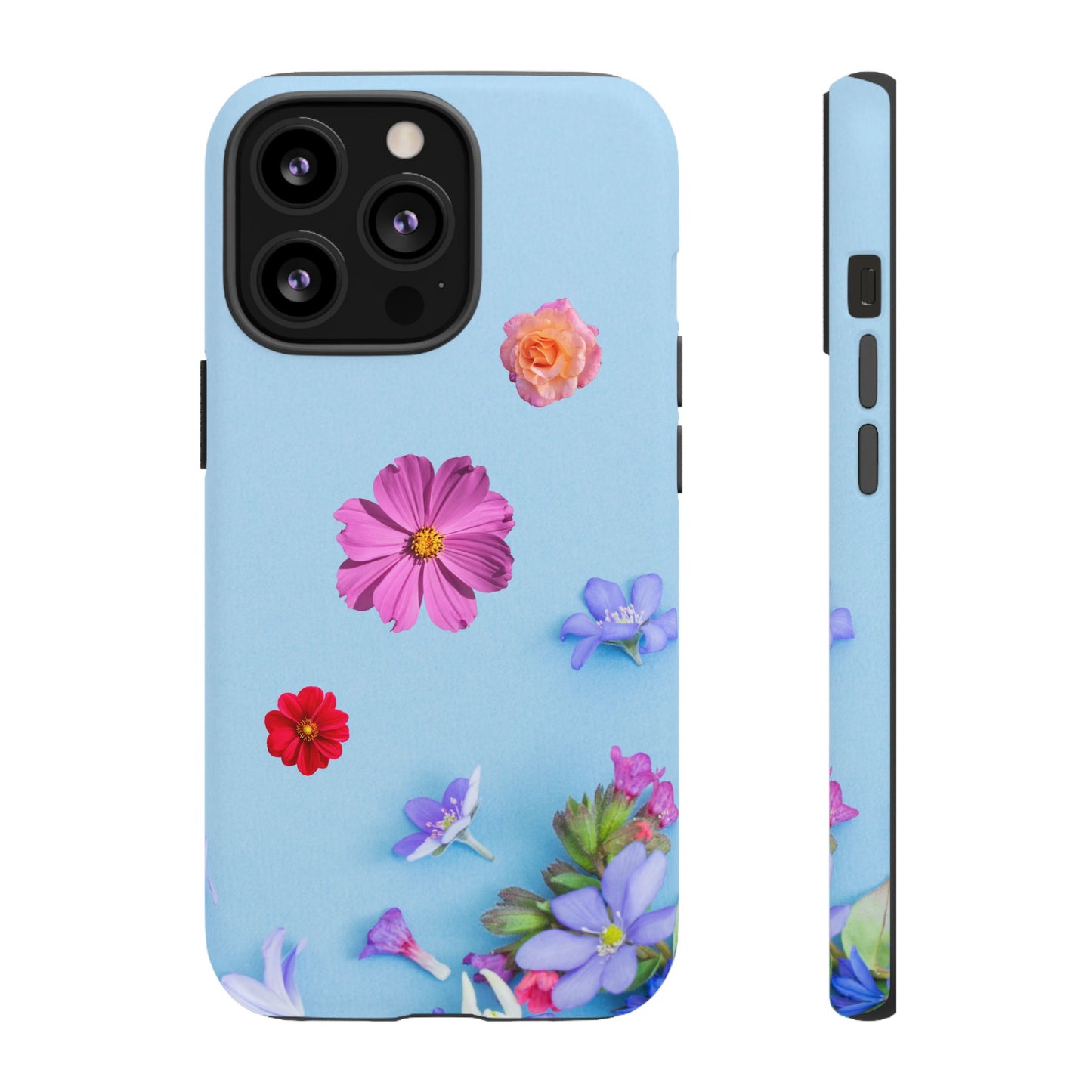 Tough Phone Case - Colorful Flower Design for Spring & Summer