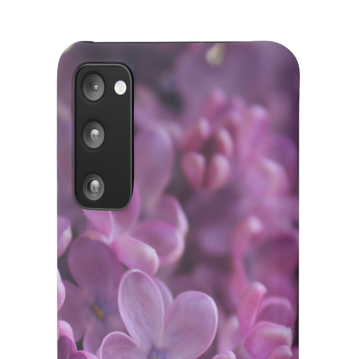 Snap Cases – Vibrant Purple Blossom Design for a Personalized Touch