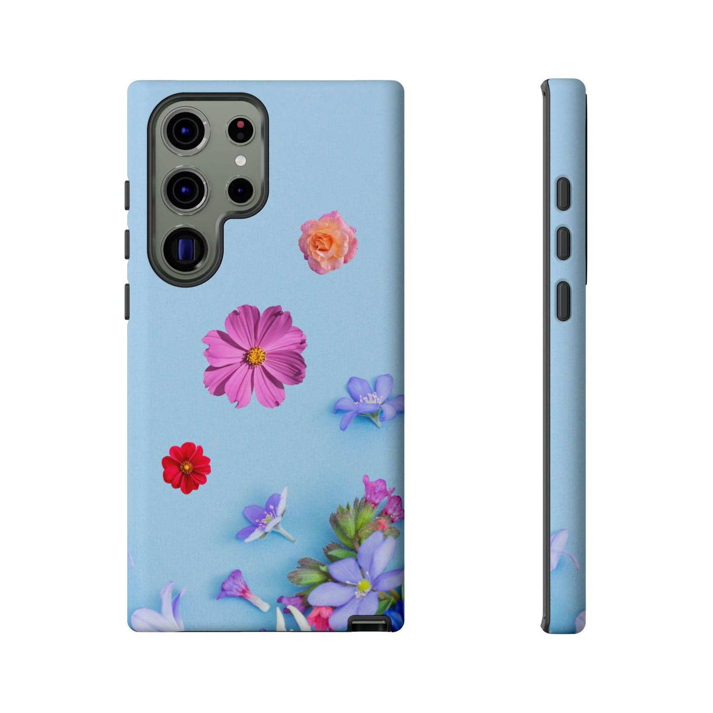 Tough Phone Case - Colorful Flower Design for Spring & Summer