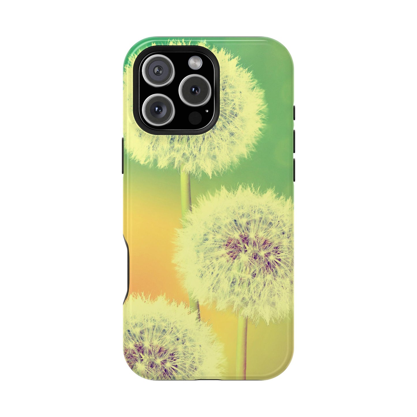 Impact-Resistant Phone Case - Whimsical Dandelion