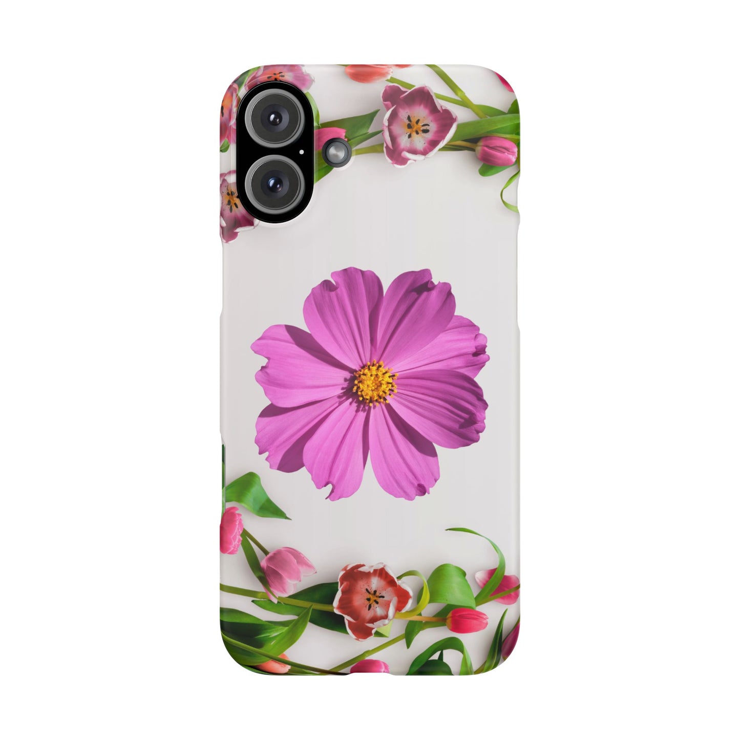 Snap Case- Elegant Flower Design