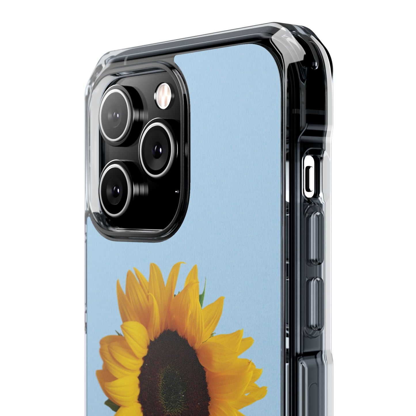 Magnet Clear Impact Case - Floristic Sunflower Design