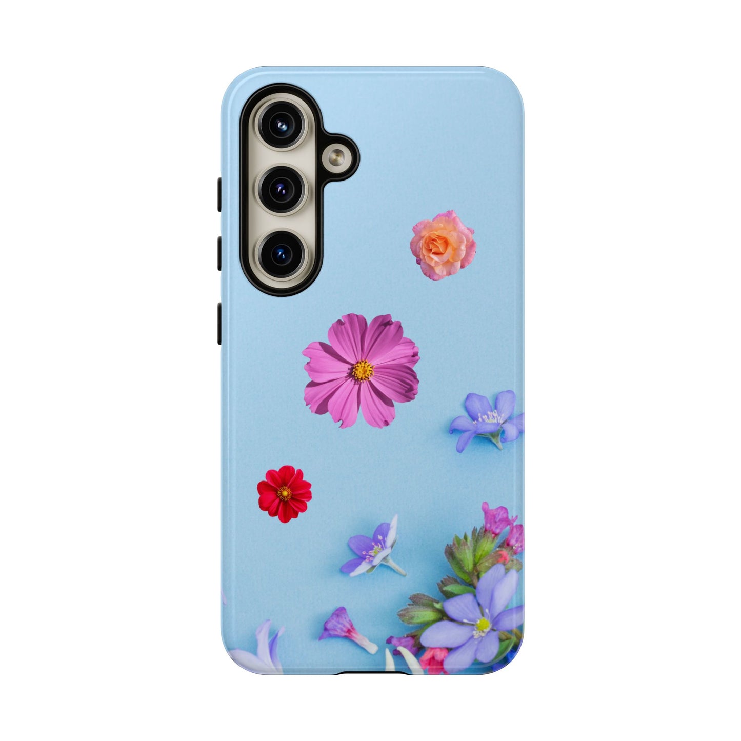 Tough Phone Case - Colorful Flower Design for Spring & Summer