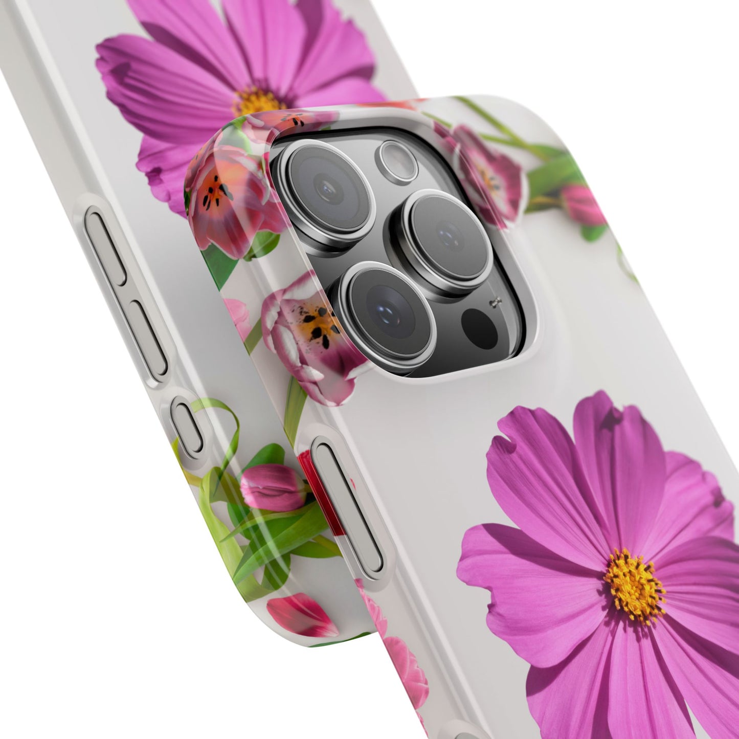 Snap Case- Elegant Flower Design