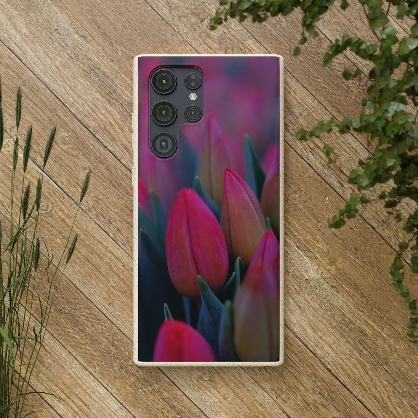 Biodegradable Cases- Tulip Design