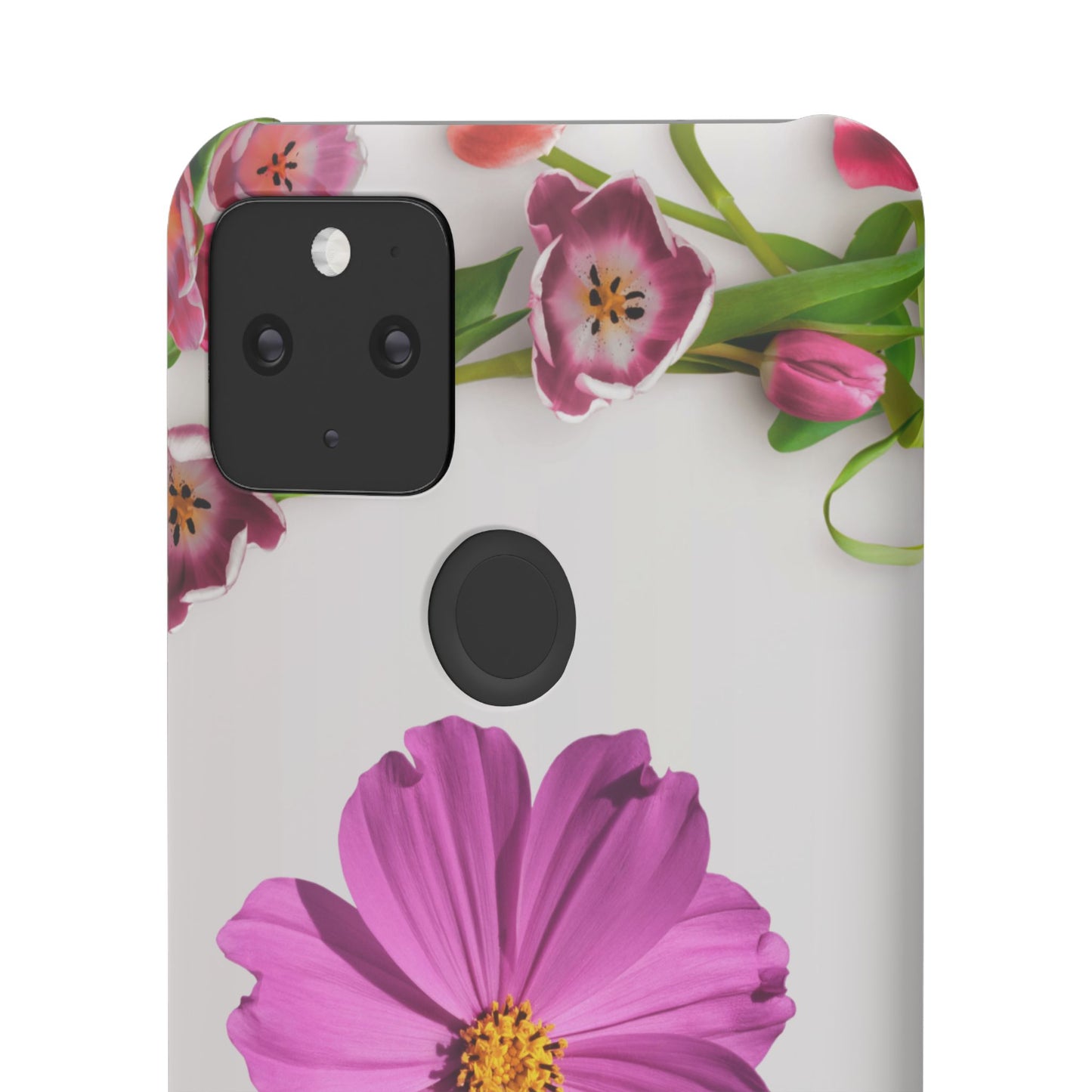 Snap Case- Elegant Flower Design