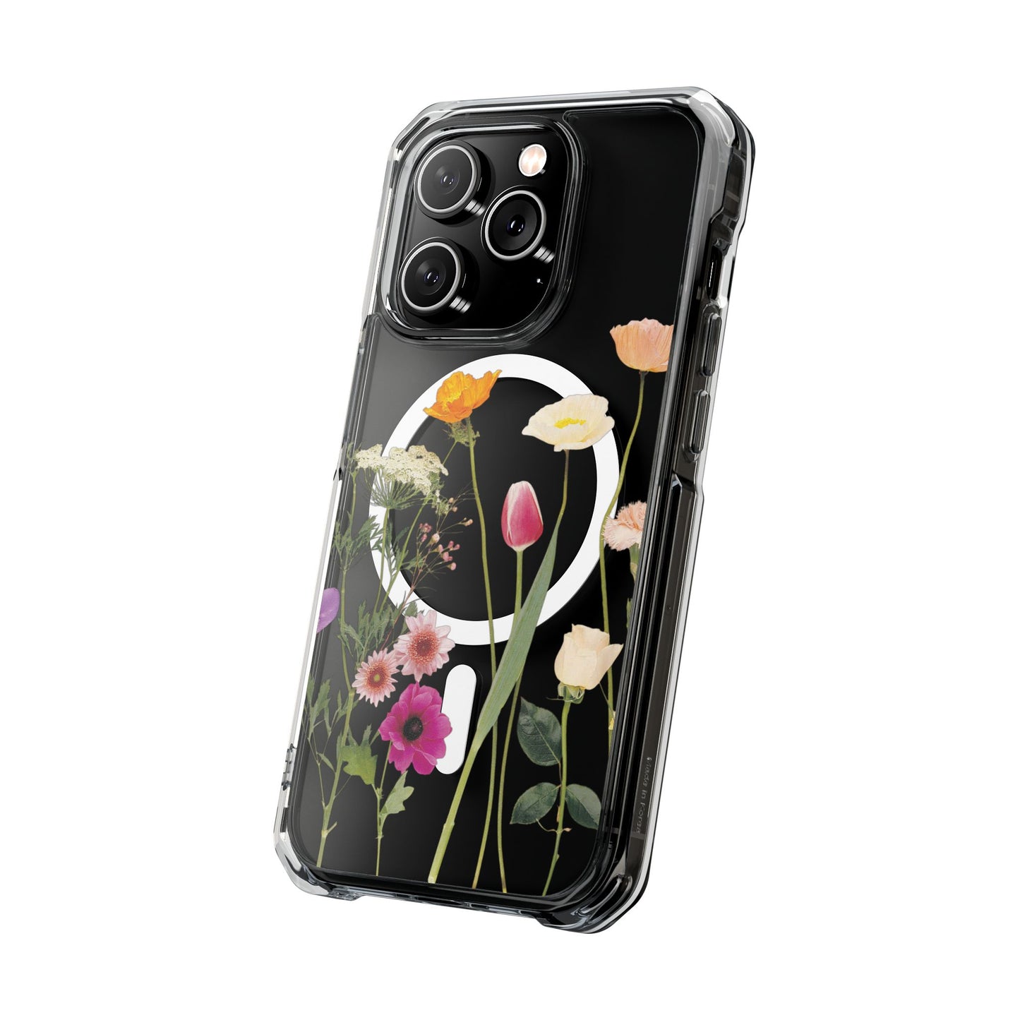 Magnetic Clear iPhone Case - Impact Protection for Nature Lovers