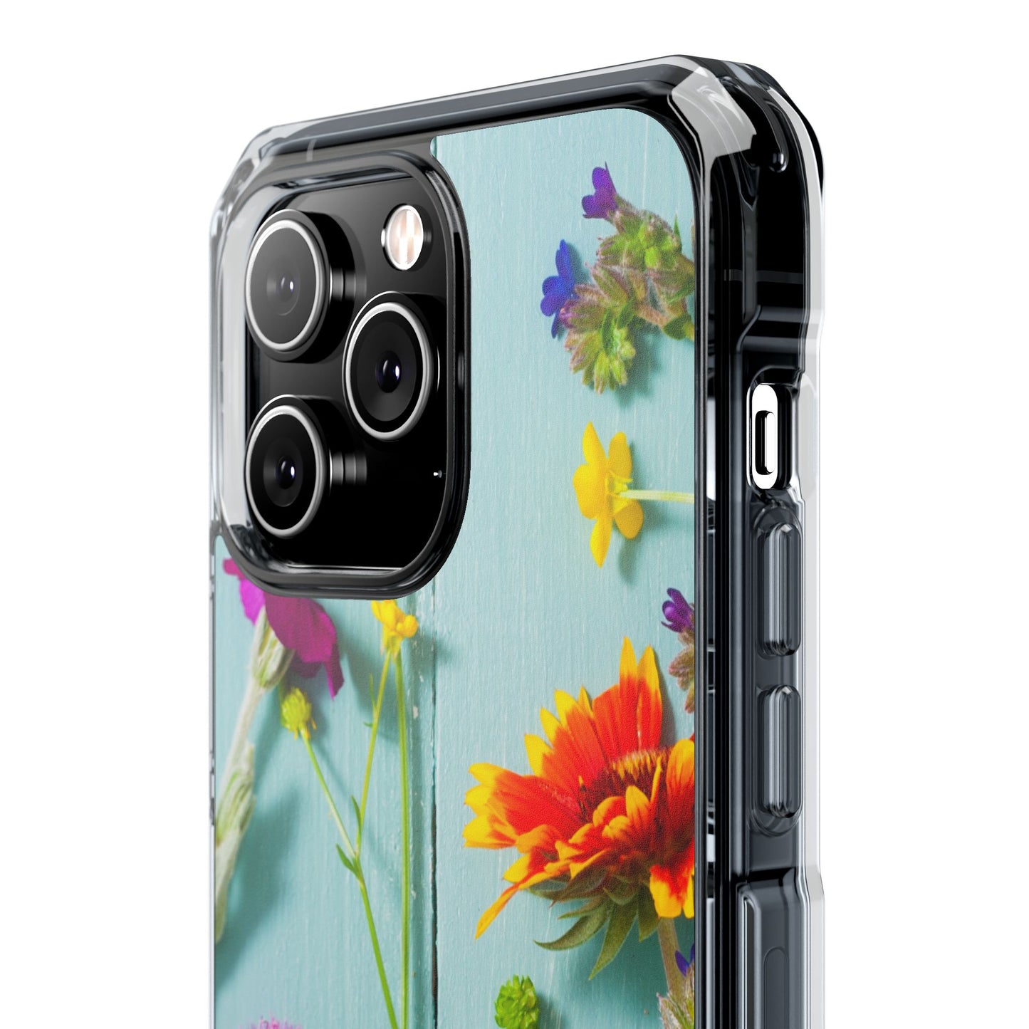 Magnetic Clear Impact Cases- Blossom Field