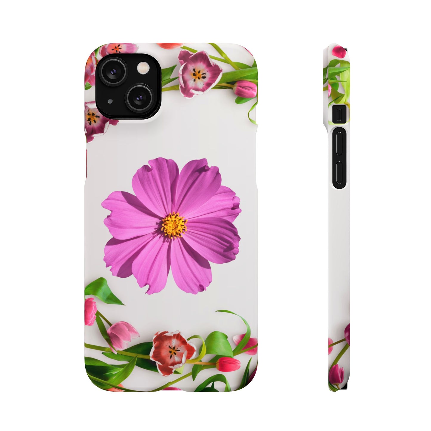 Snap Case- Elegant Flower Design