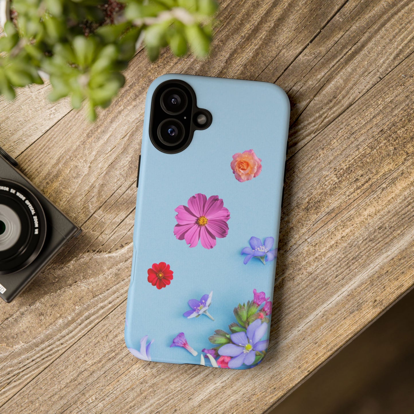 Tough Phone Case - Colorful Flower Design for Spring & Summer