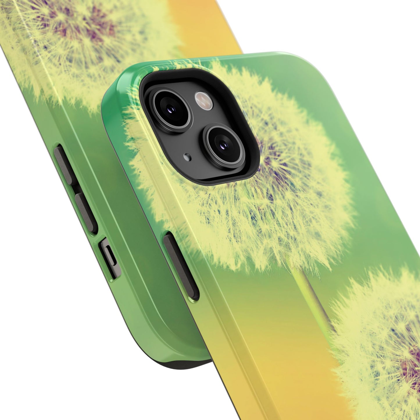 Impact-Resistant Phone Case - Whimsical Dandelion