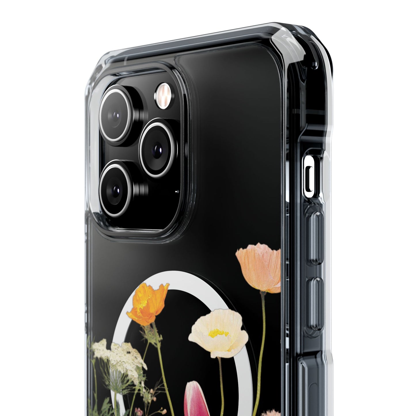 Magnetic Clear iPhone Case - Impact Protection for Nature Lovers