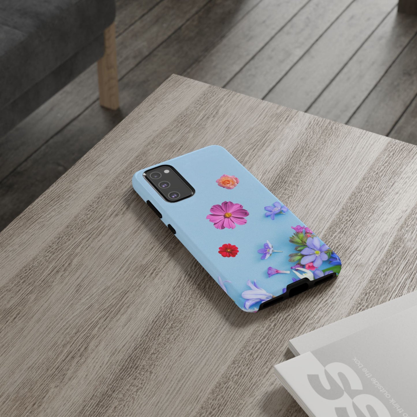 Tough Phone Case - Colorful Flower Design for Spring & Summer