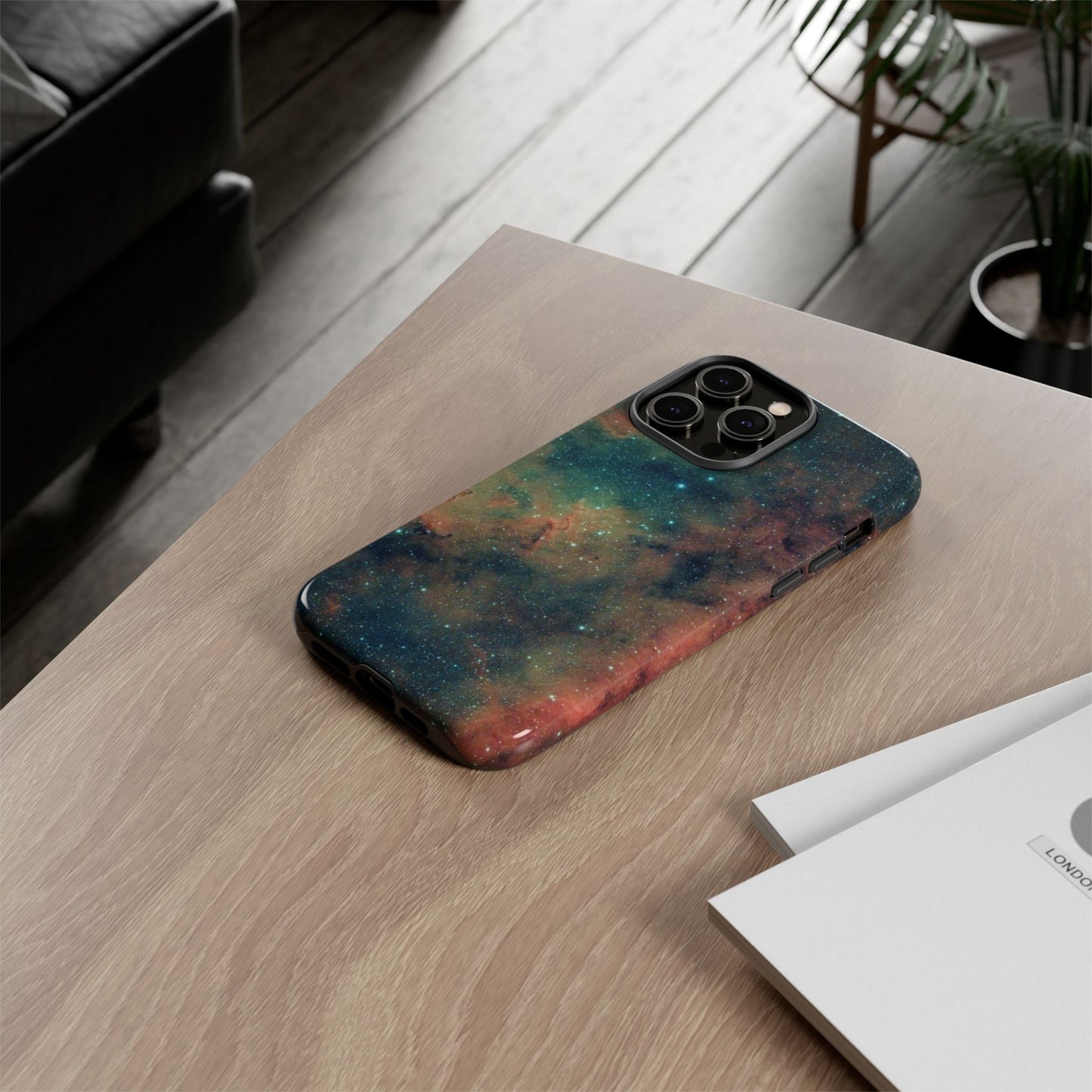 Tough Phone Case - Cosmic Nebula Design