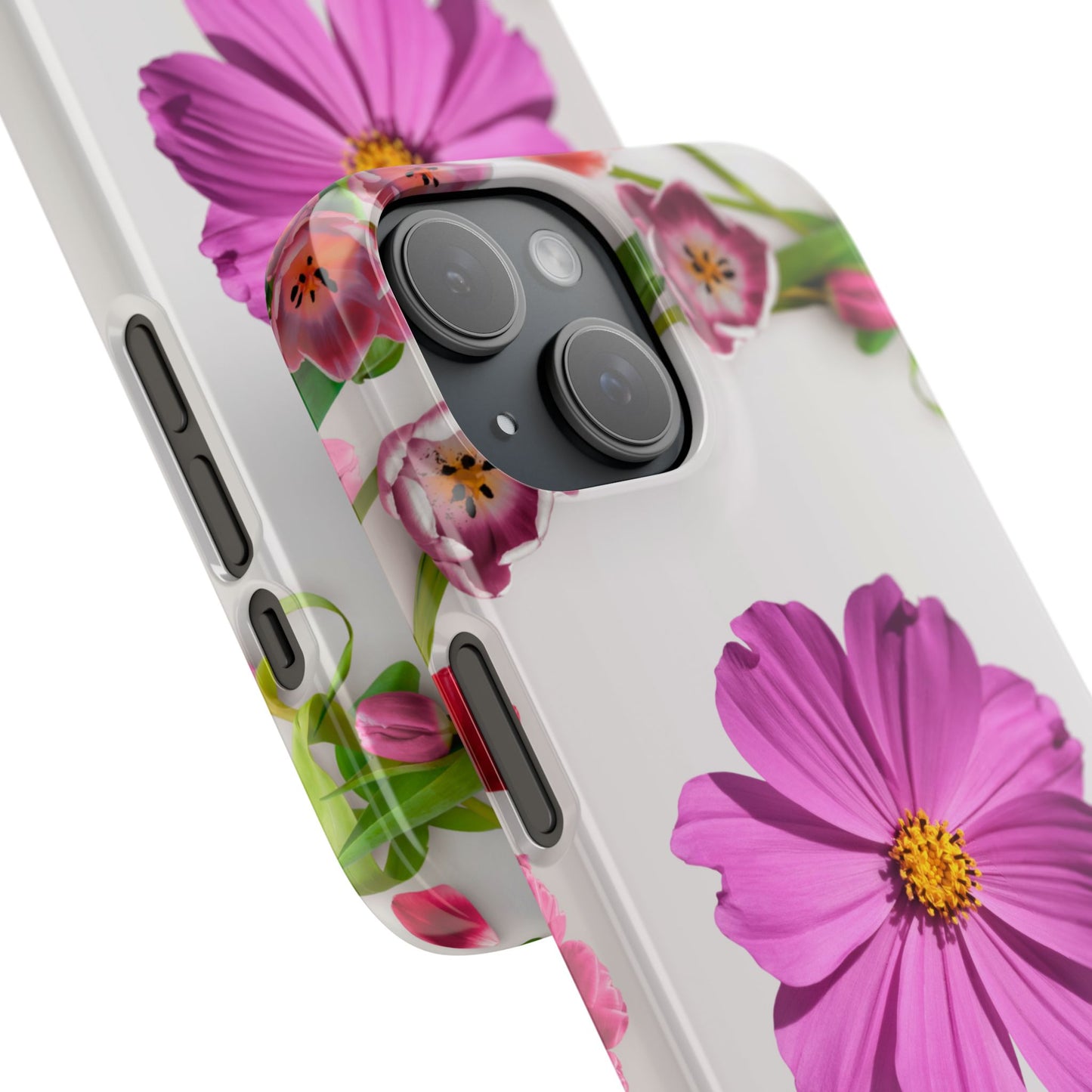 Snap Case- Elegant Flower Design