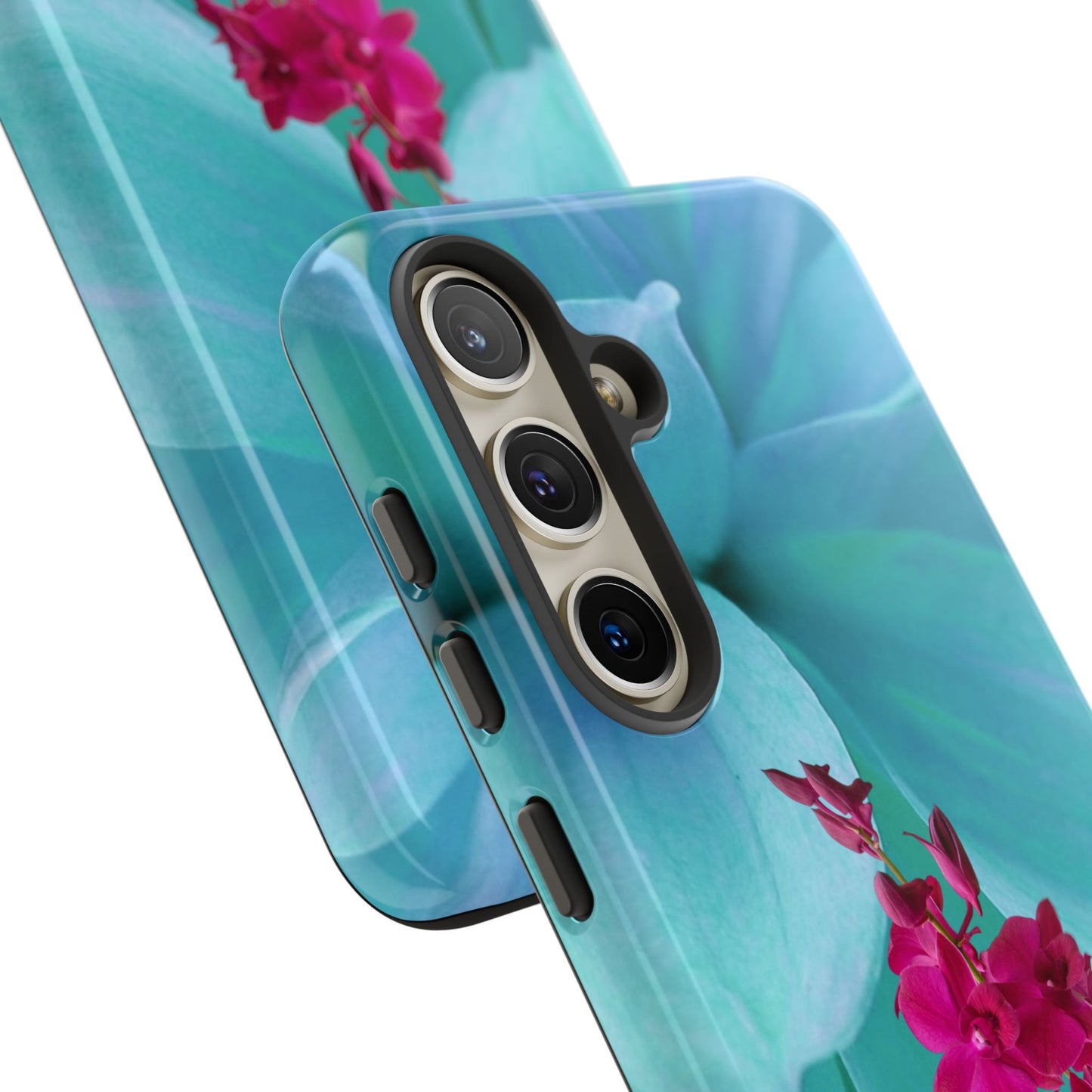 Tough Phone Case - Elegant Orchid Design