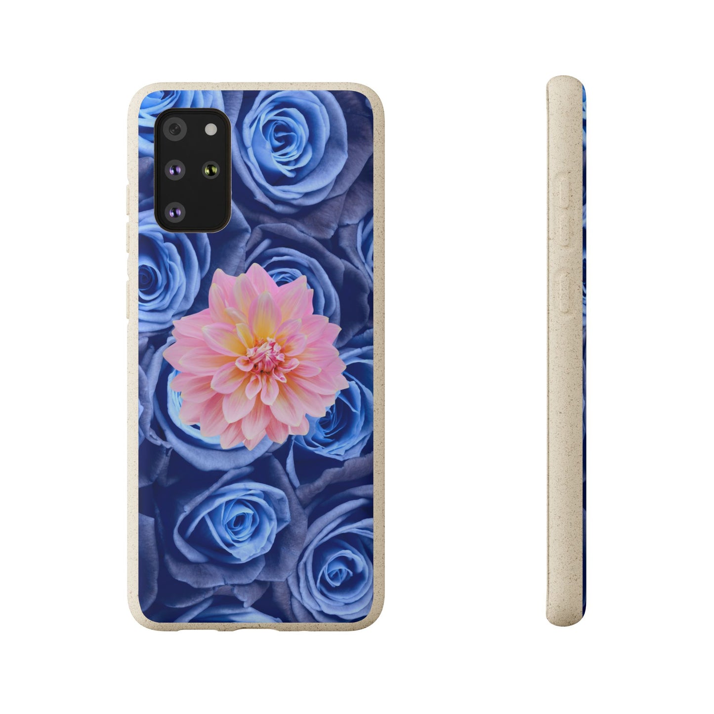 Biodegradable Cases- Blue Roses Design