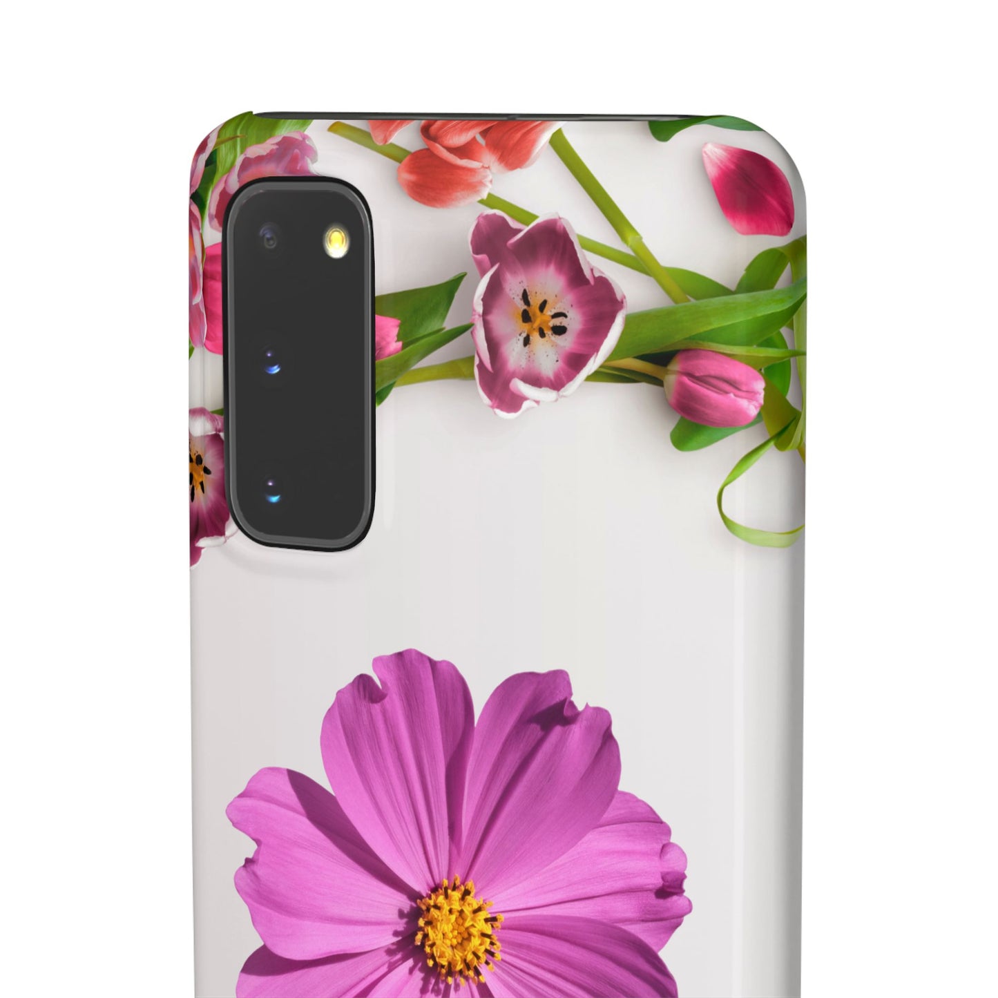 Snap Case- Elegant Flower Design