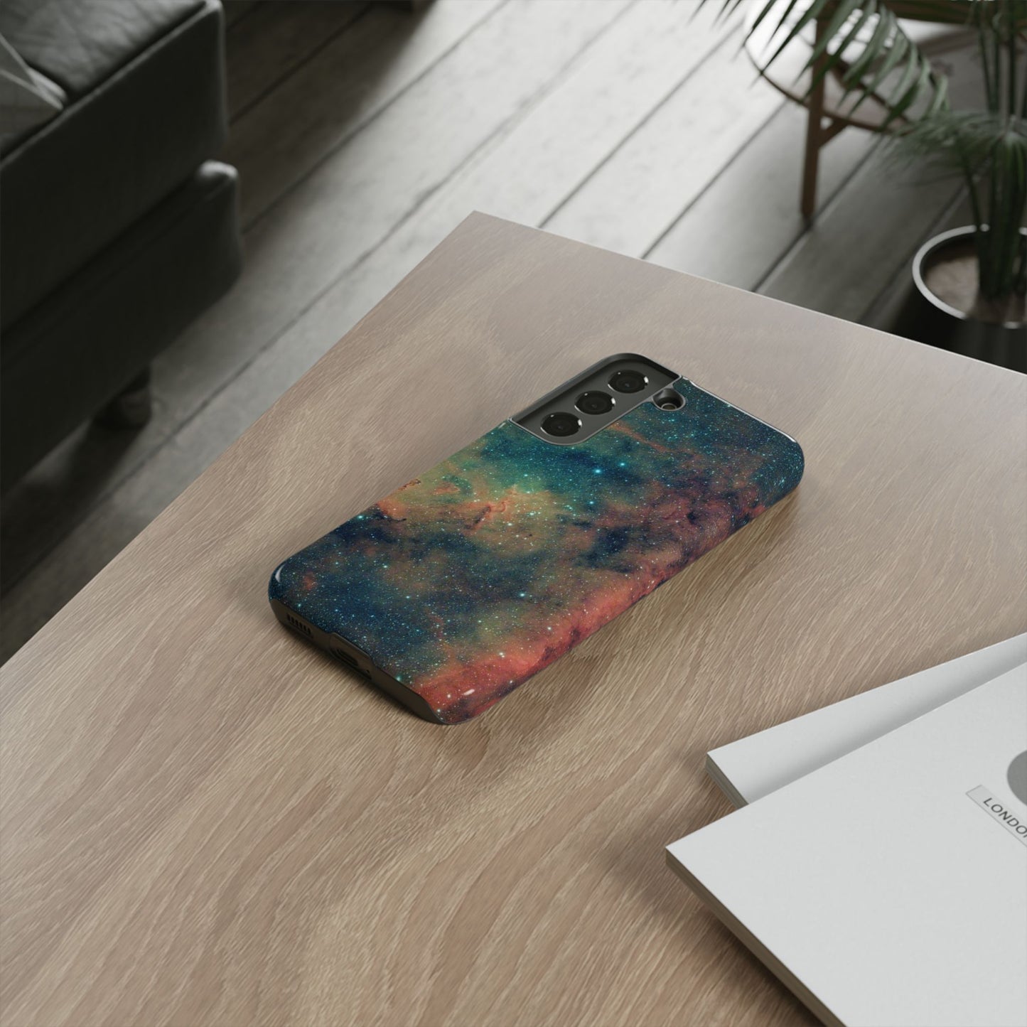 Tough Phone Case - Cosmic Nebula Design