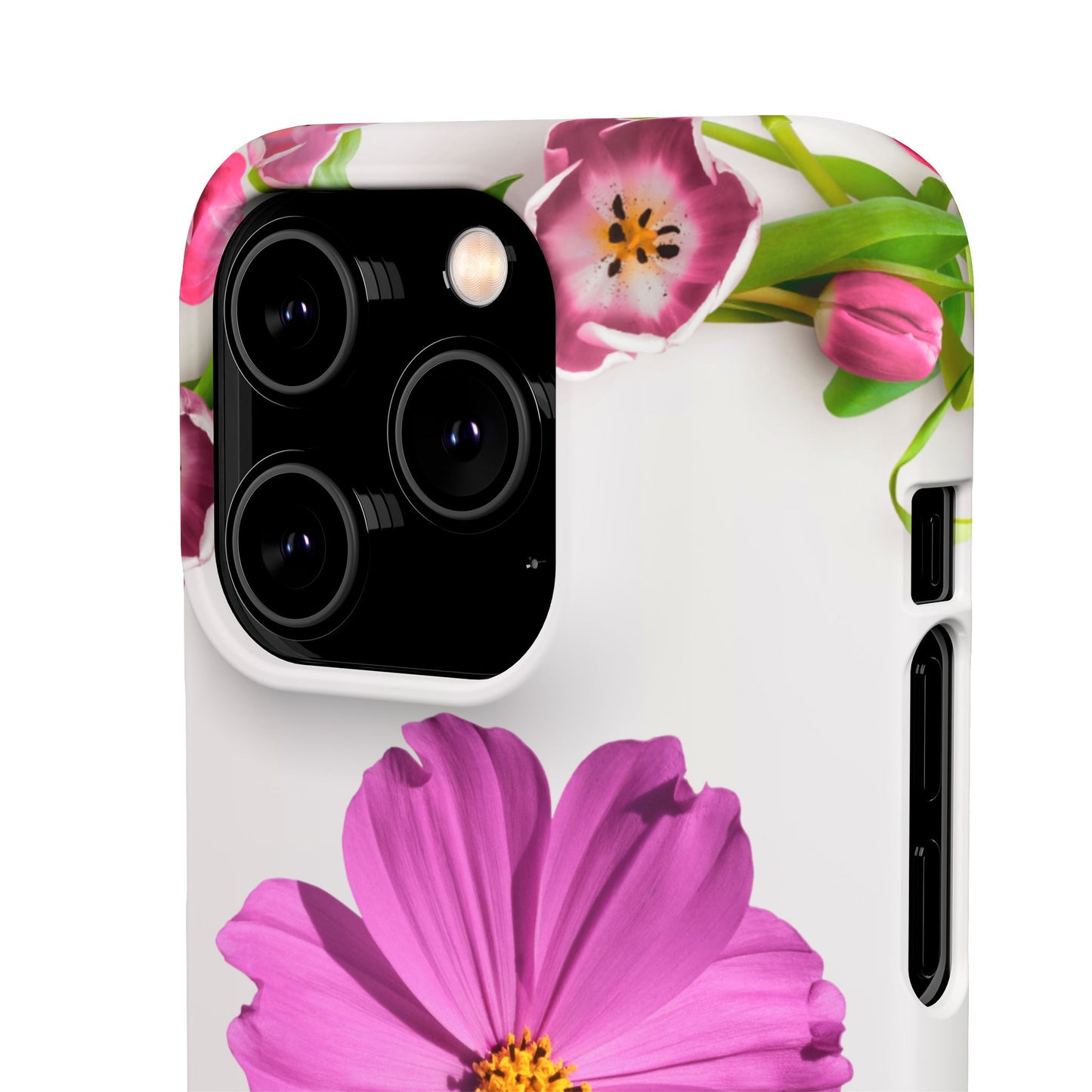 Snap Case- Elegant Flower Design