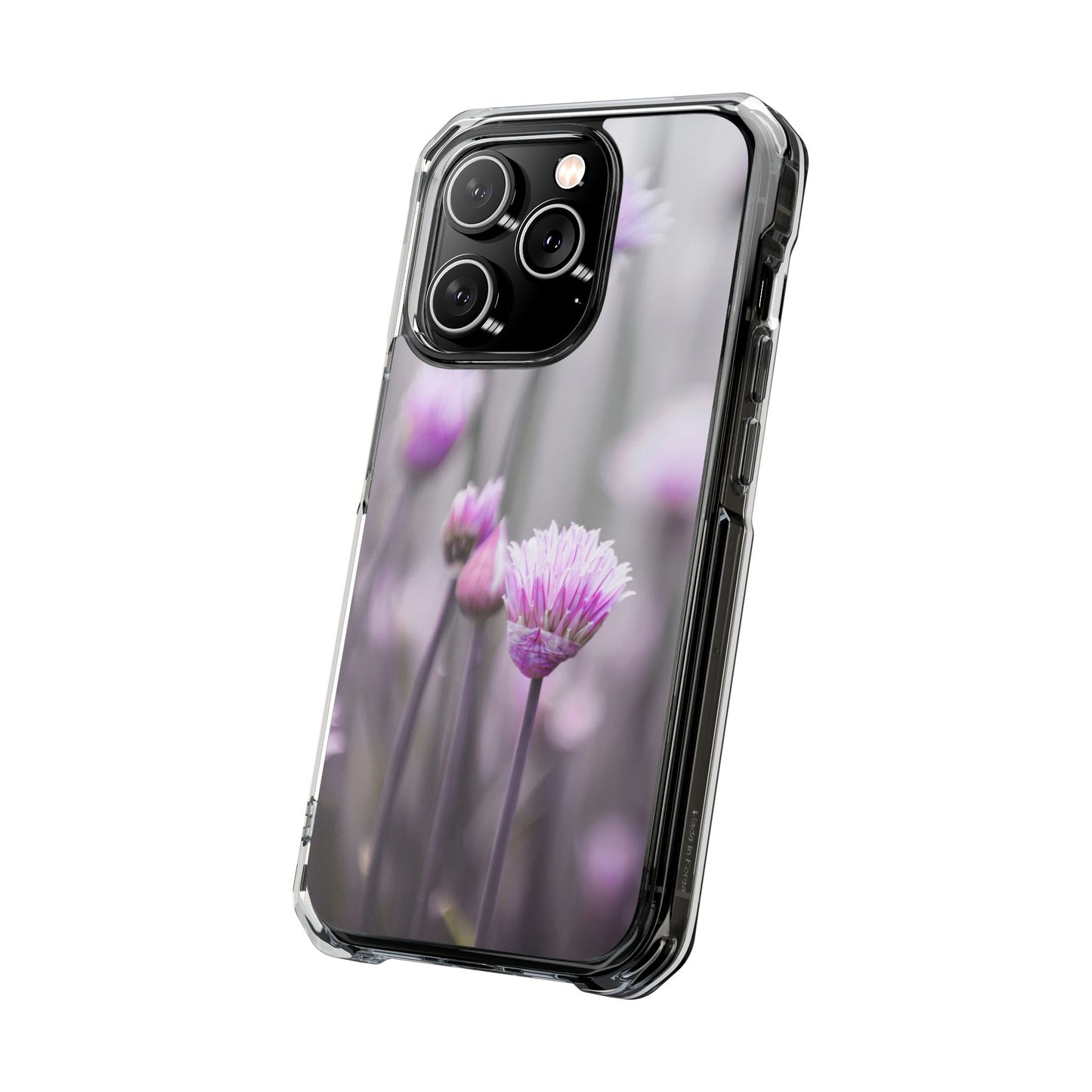 Magnetic Clear Impact Case - Protective Phone Case with Nature Design