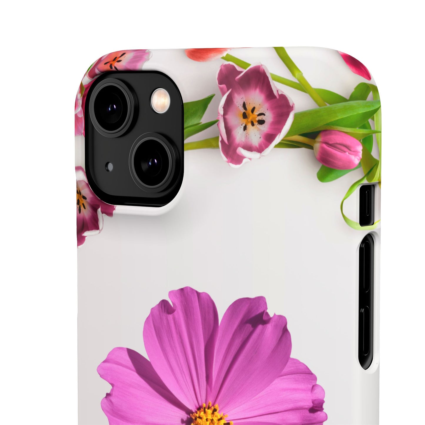 Snap Case- Elegant Flower Design