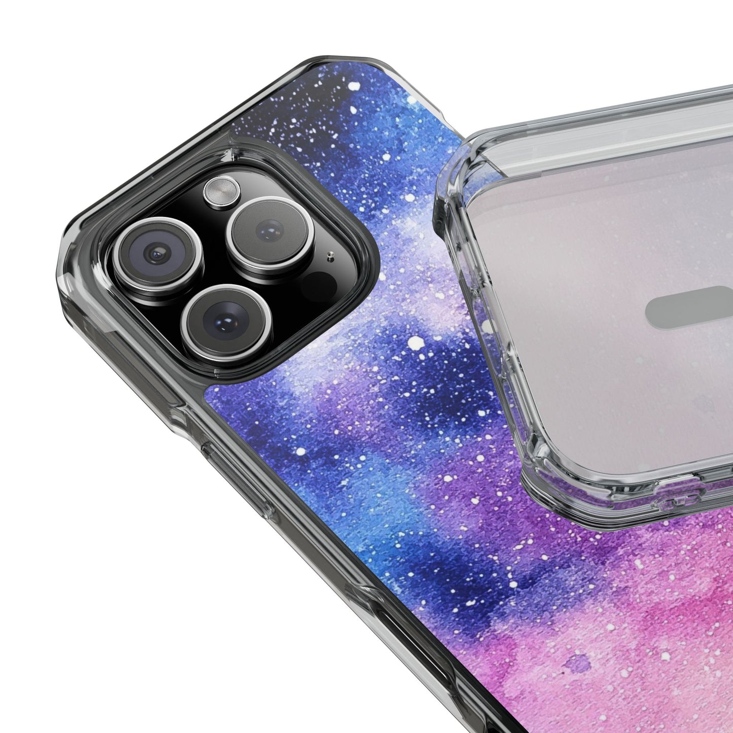 Magnetic Clear Impact Case- Velvet Armor