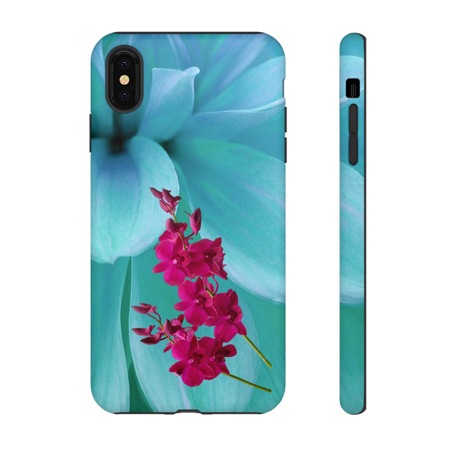 Tough Phone Case - Elegant Orchid Design