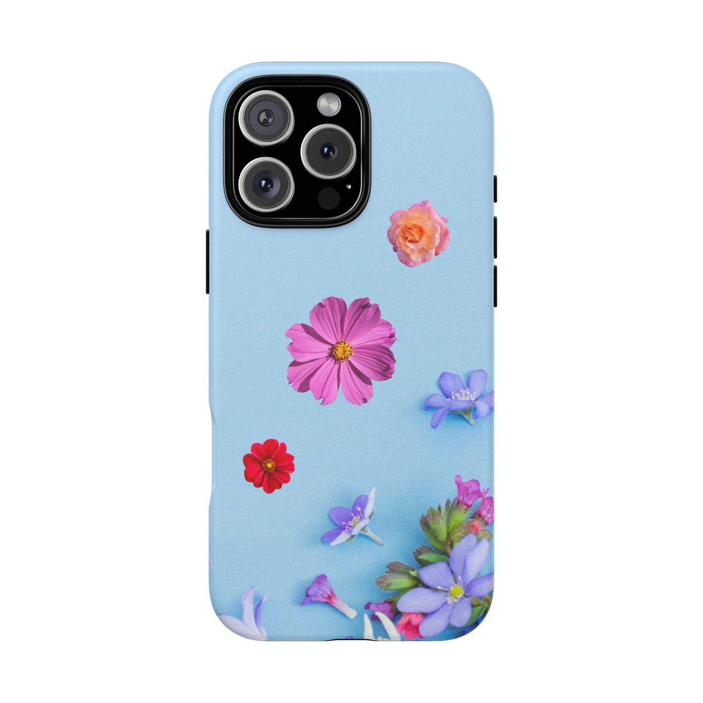 Tough Phone Case - Colorful Flower Design for Spring & Summer