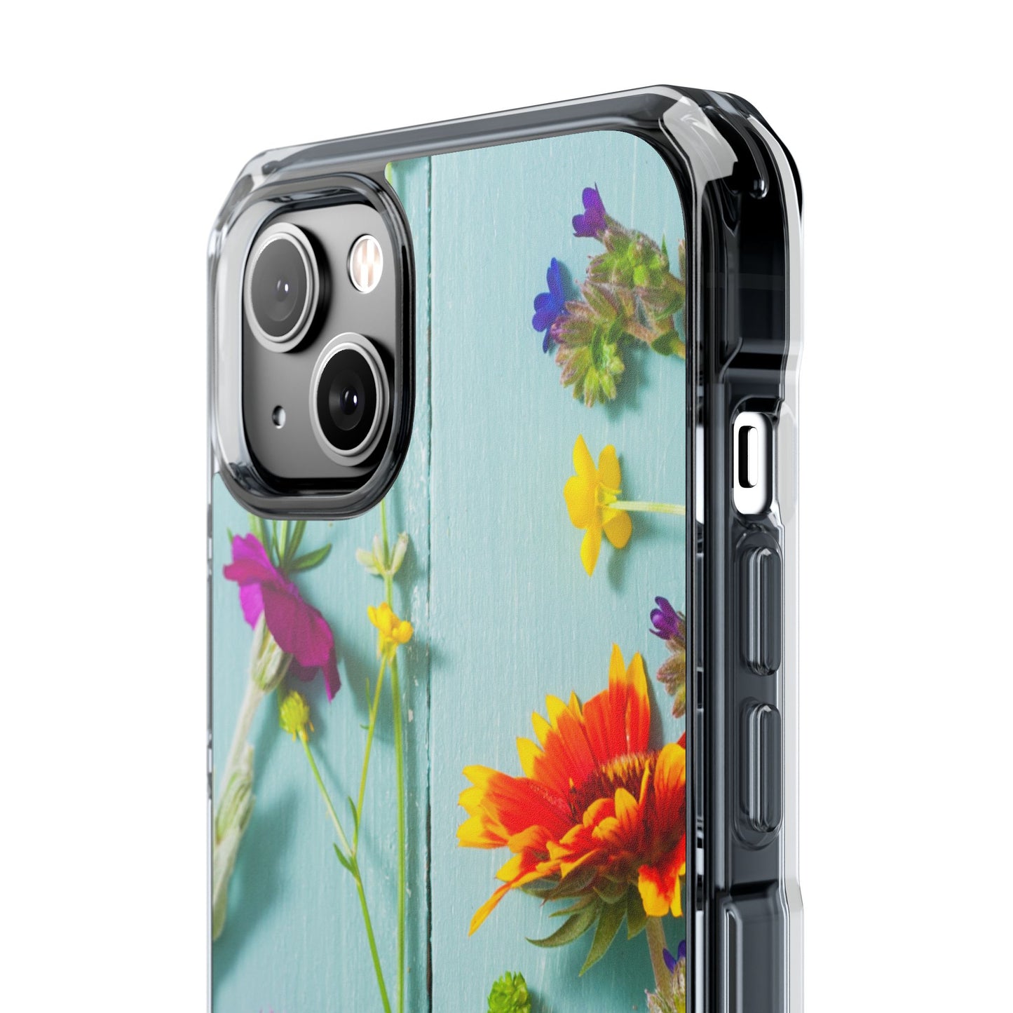 Magnetic Clear Impact Cases- Blossom Field