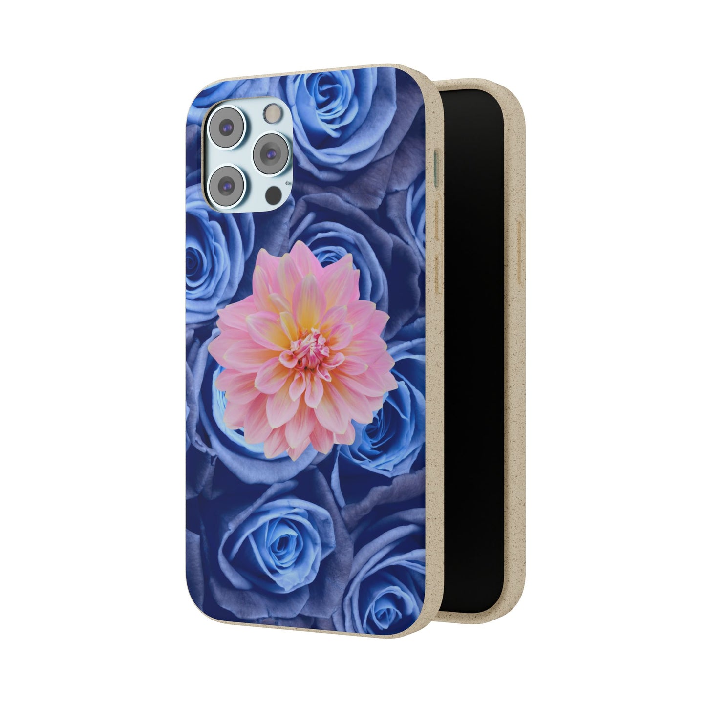 Biodegradable Cases- Blue Roses Design