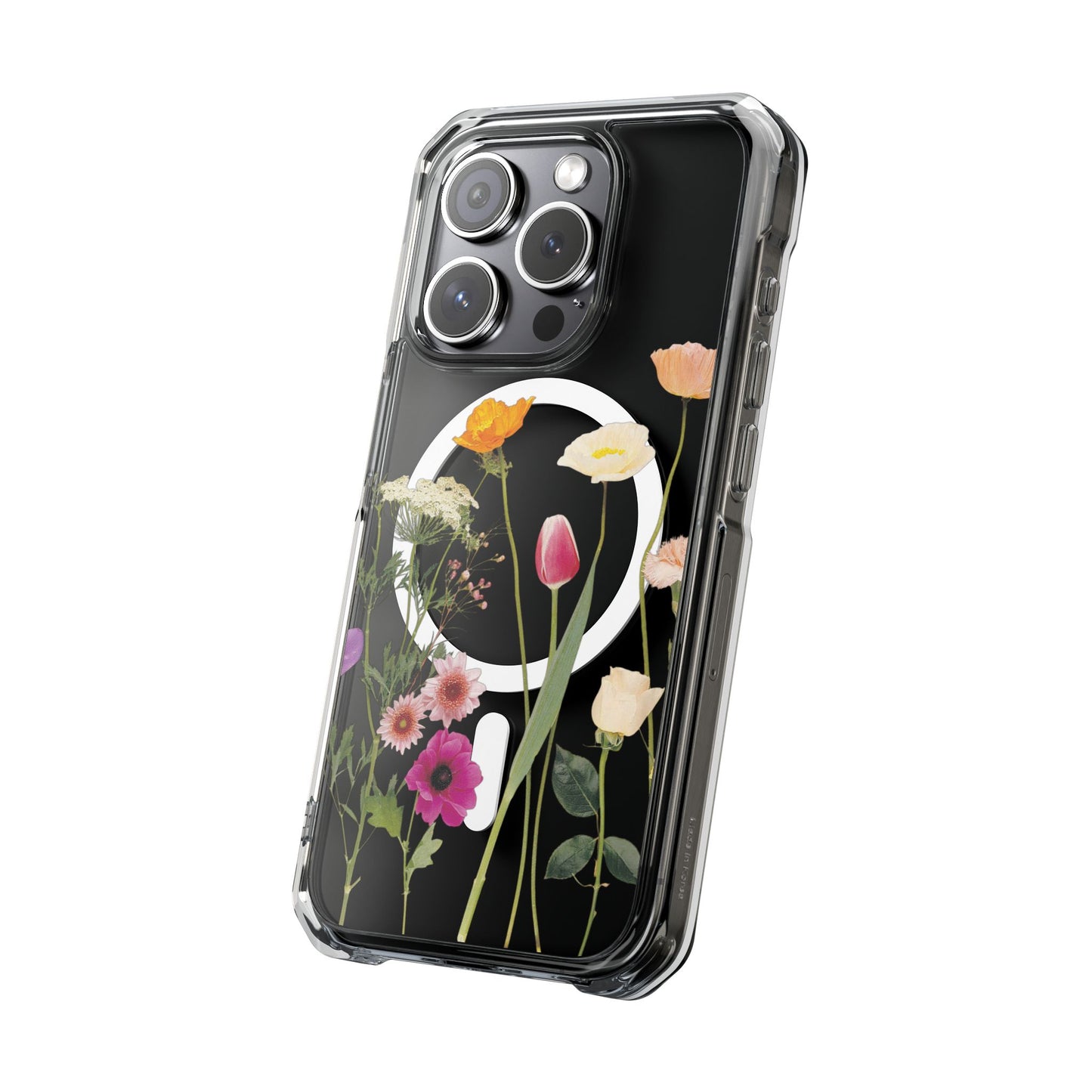 Magnetic Clear iPhone Case - Impact Protection for Nature Lovers