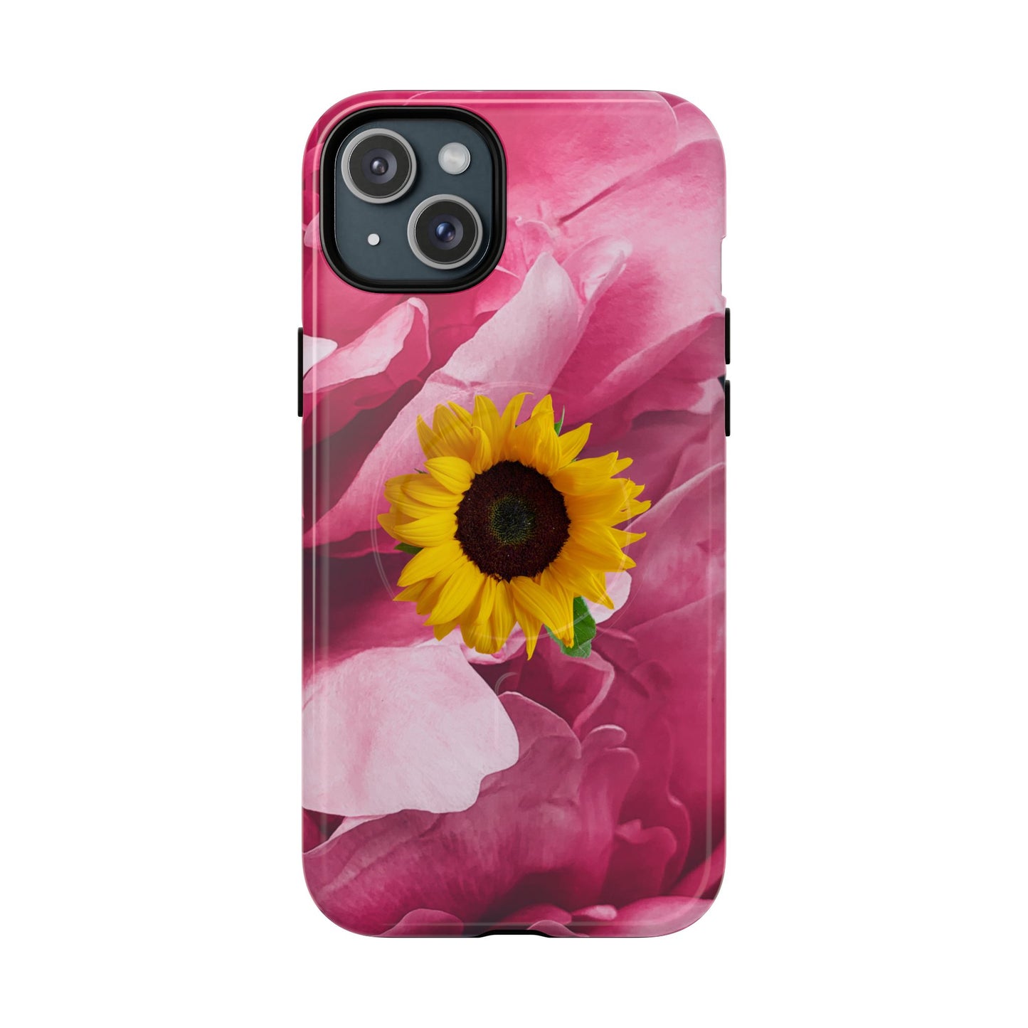 Tough Magnetic Phone Case- Sunflower Design