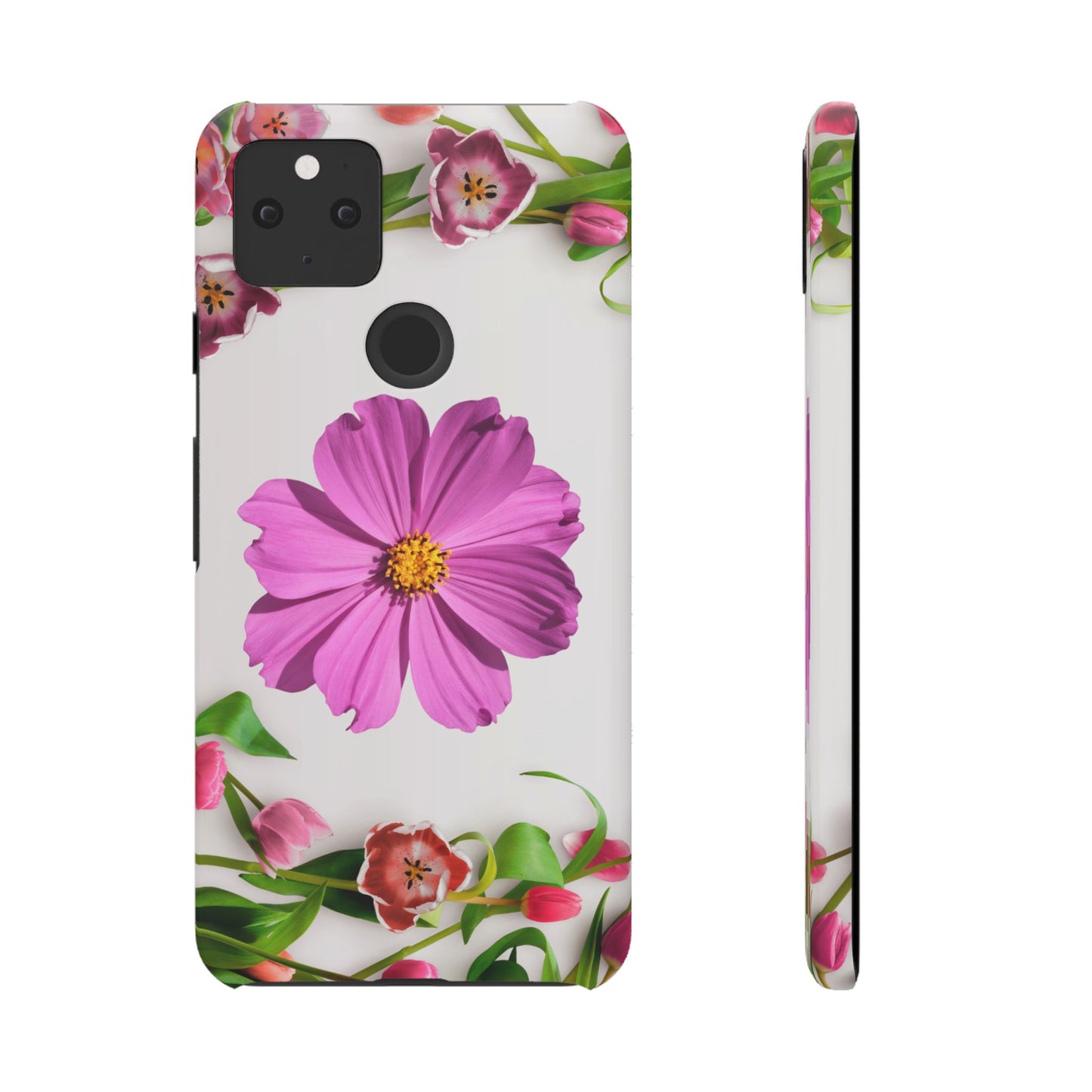 Snap Case- Elegant Flower Design