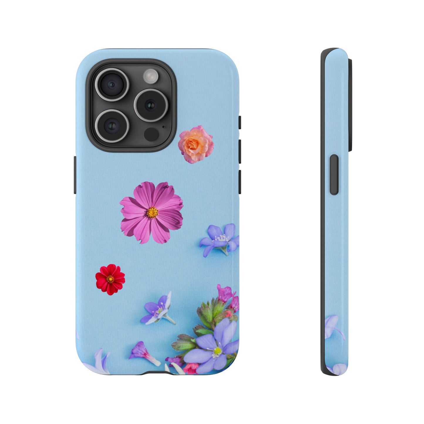 Tough Phone Case - Colorful Flower Design for Spring & Summer