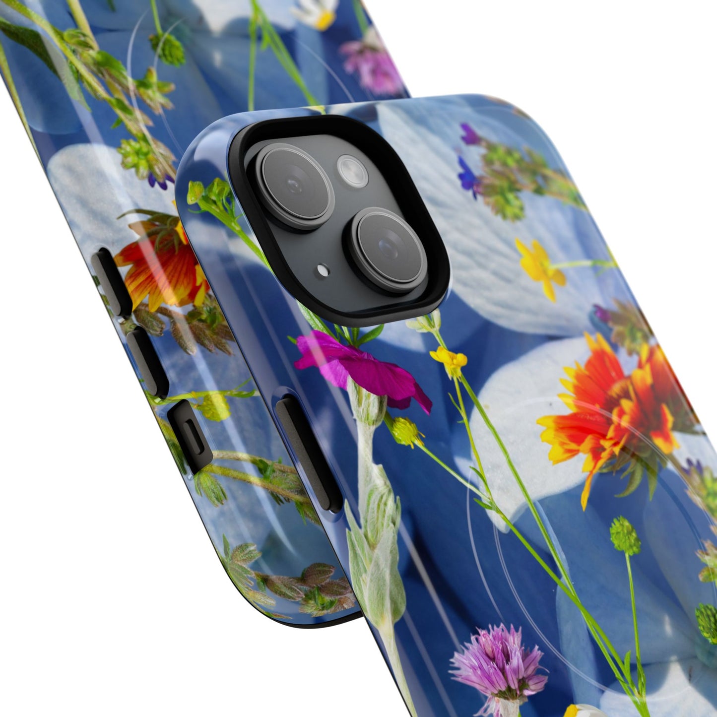 Tough Magnetic Phone Case - Flowers in the summer time