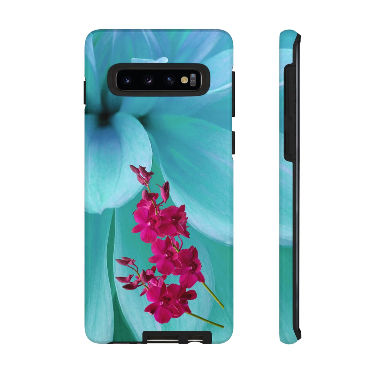 Tough Phone Case - Elegant Orchid Design