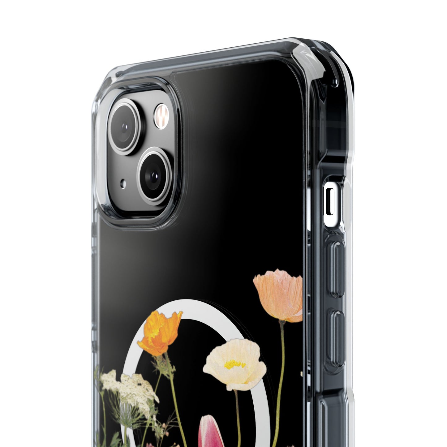 Magnetic Clear iPhone Case - Impact Protection for Nature Lovers