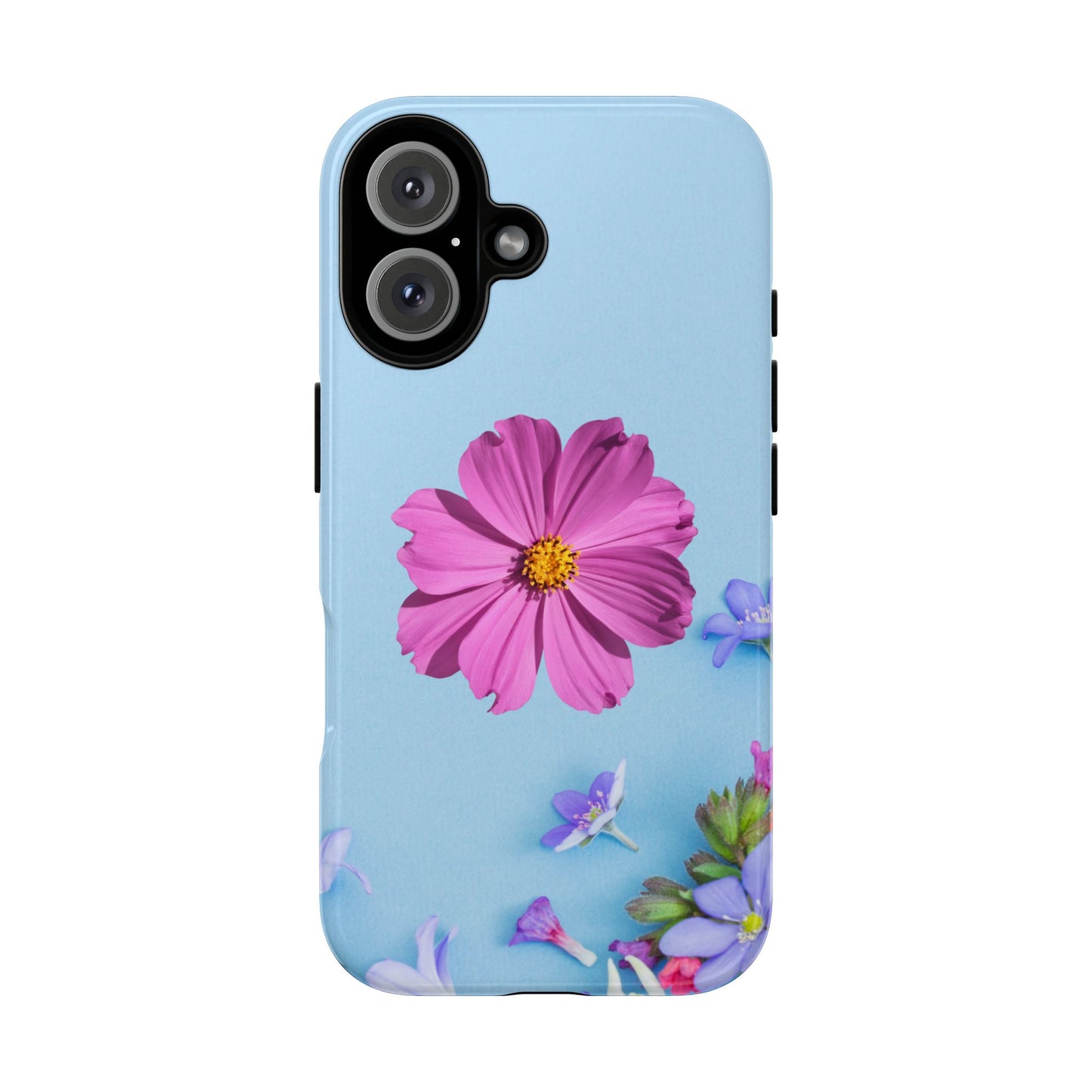 Tough Phone Case - Durable Protection with Vibrant Flower Design