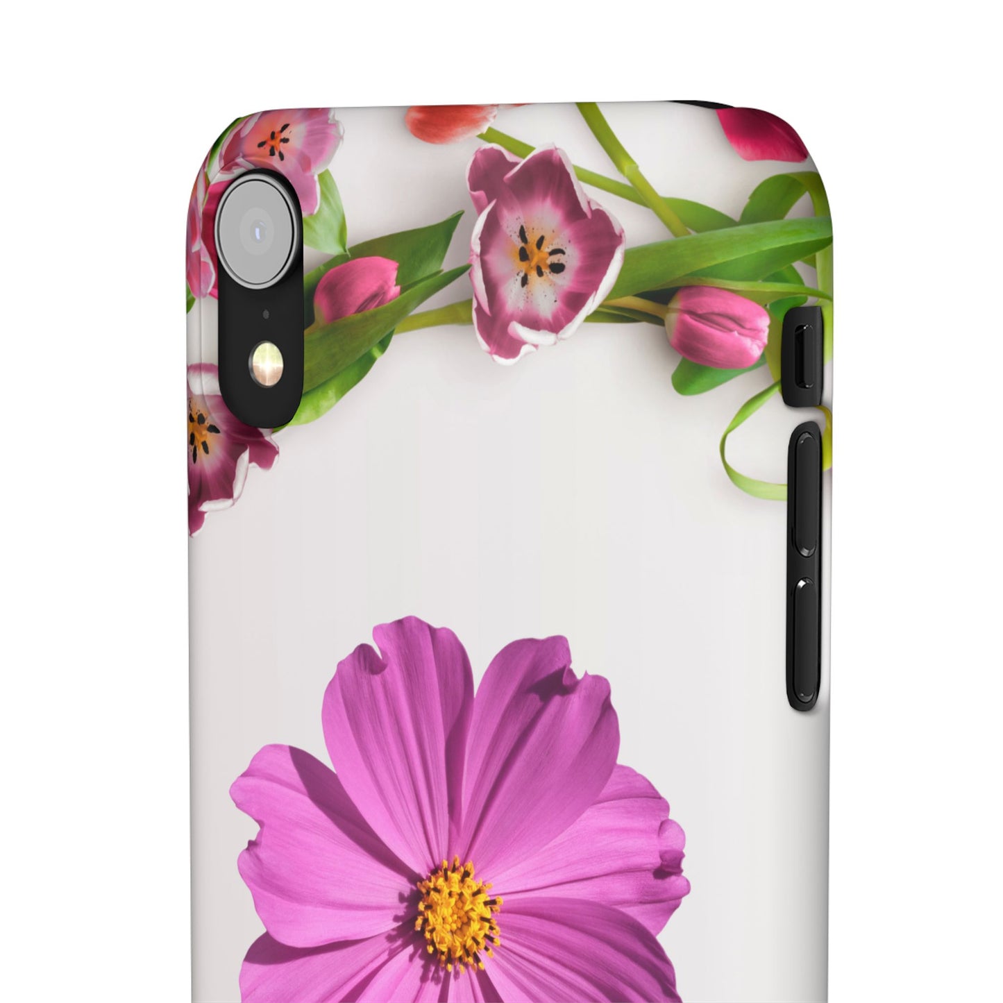 Snap Case- Elegant Flower Design