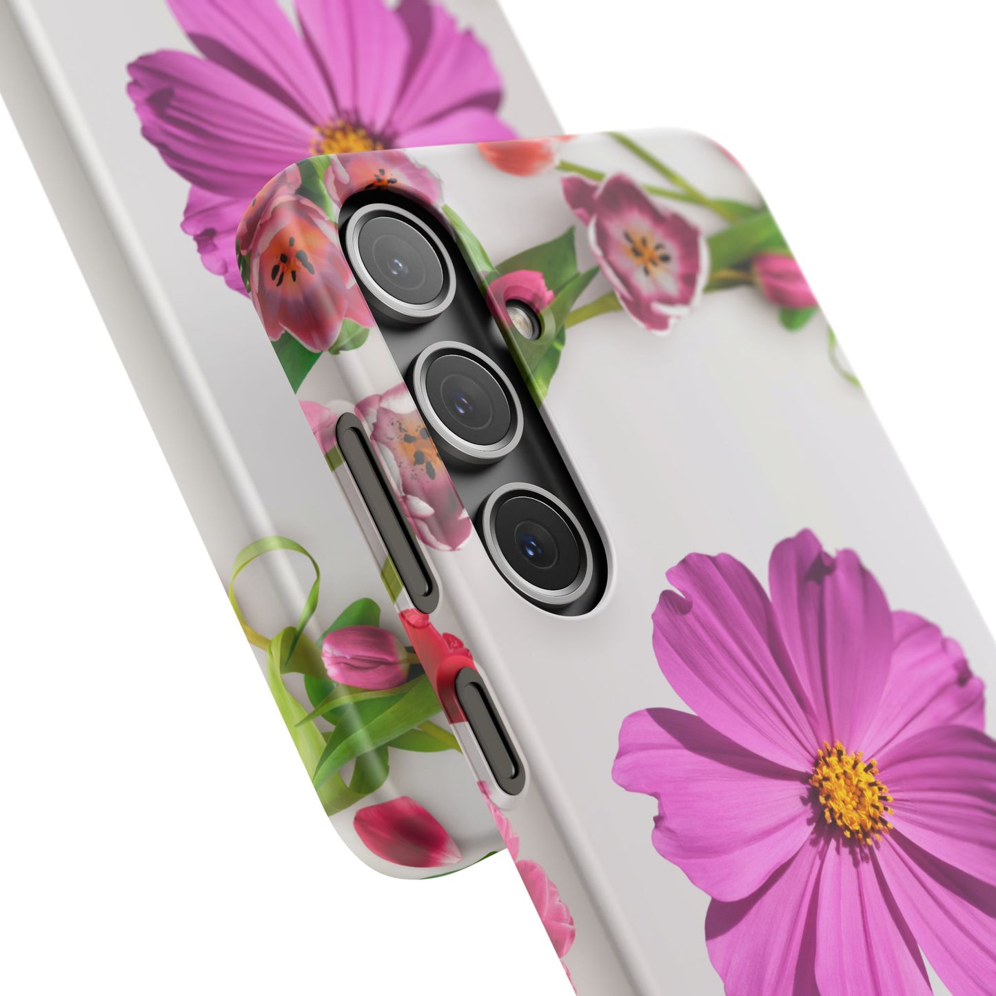 Snap Case- Elegant Flower Design