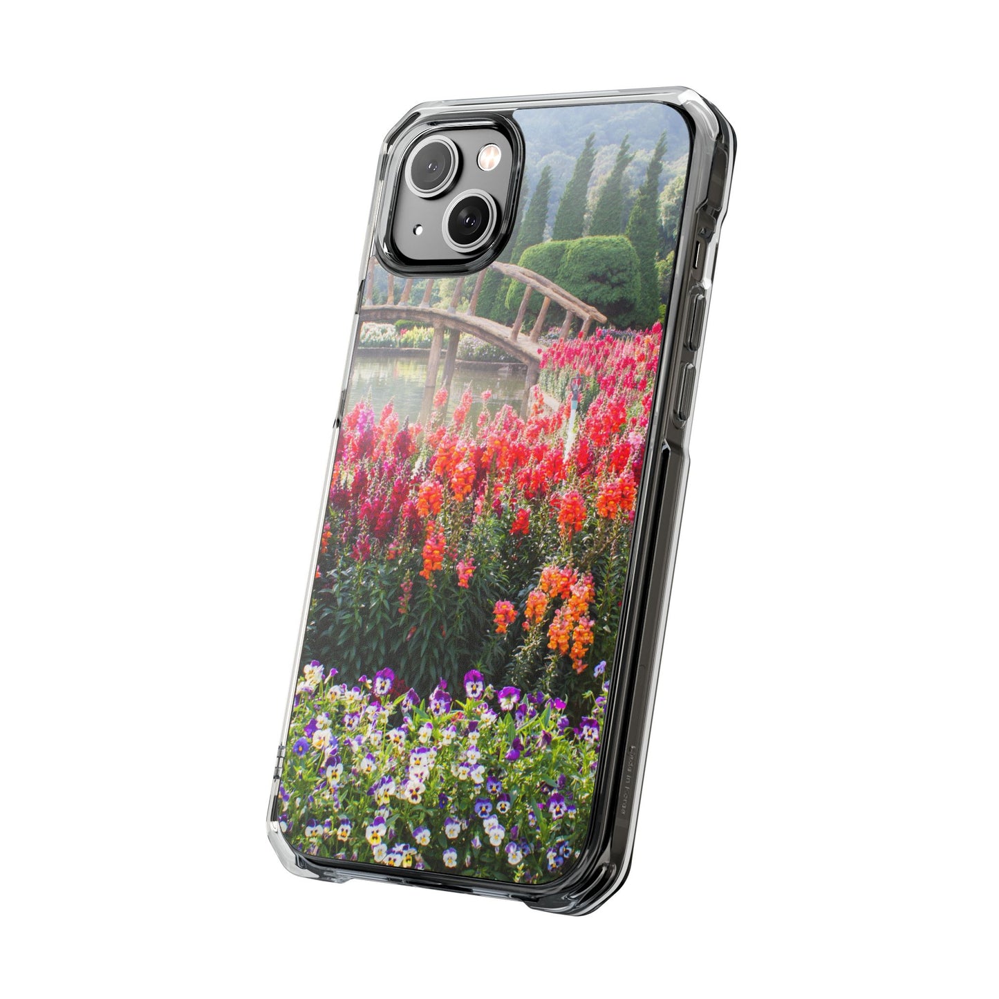 Magnetic Clear Impact Case - Nature-Inspired Phone Protection