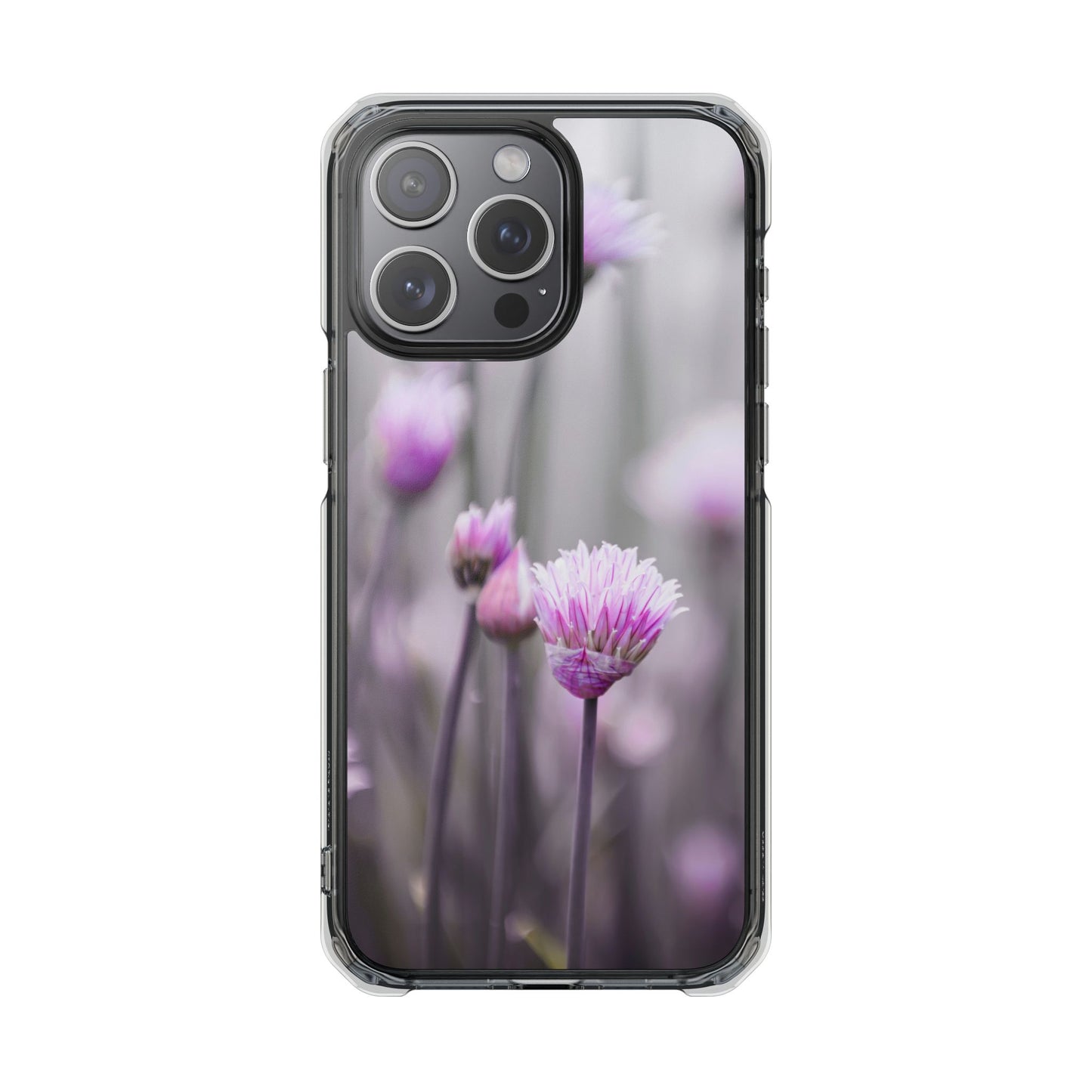 Magnetic Clear Impact Case - Protective Phone Case with Nature Design