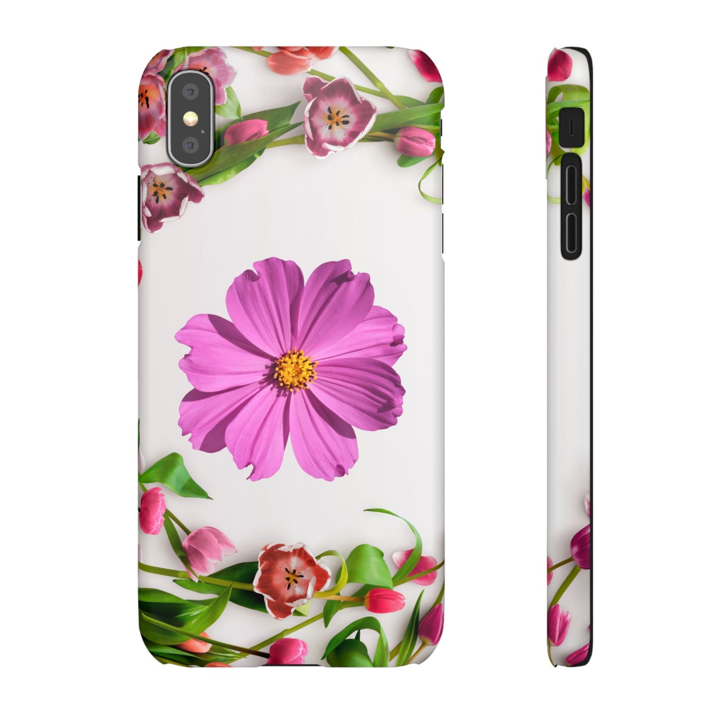 Snap Case- Elegant Flower Design